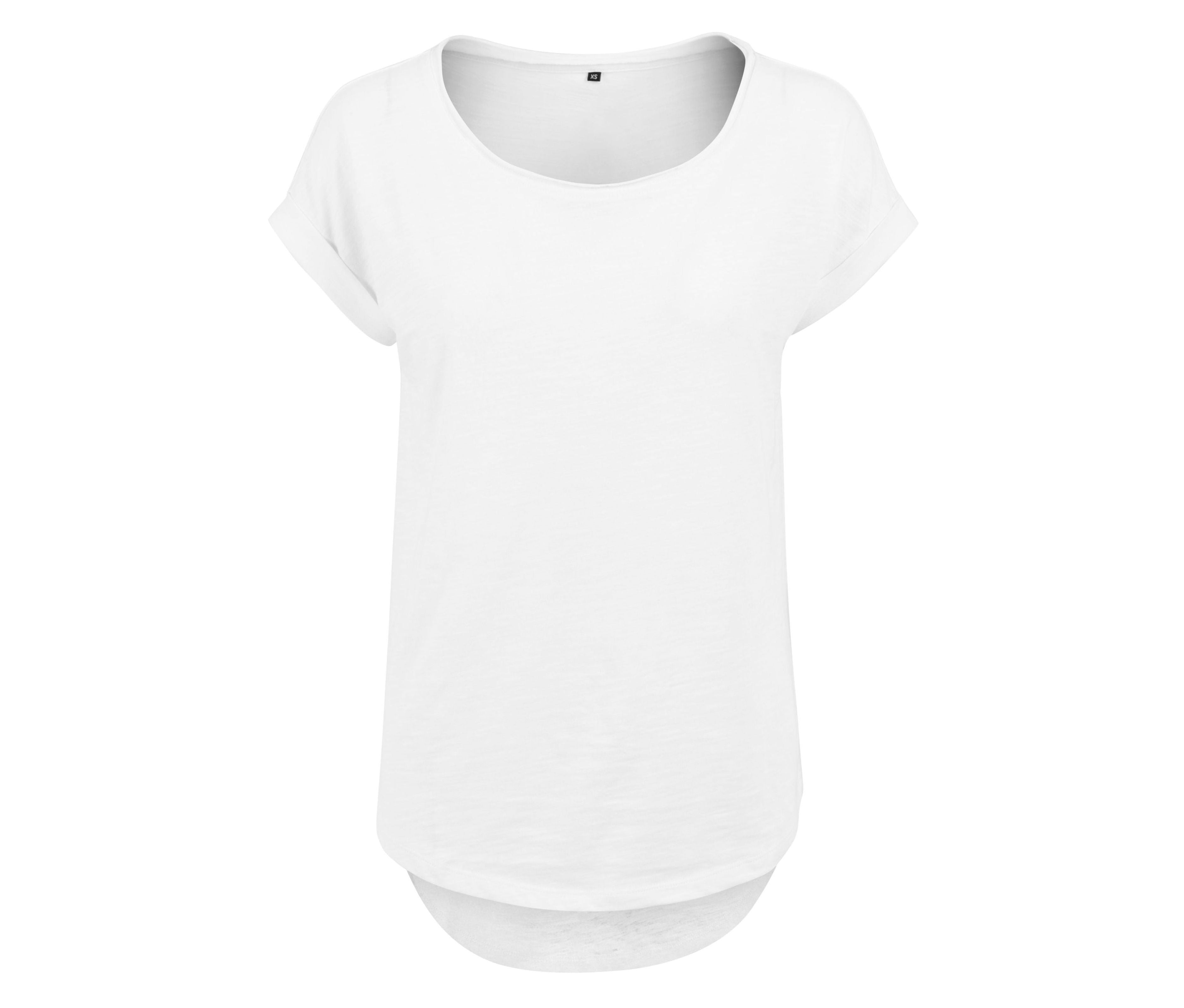 Camiseta Mujer con Espalda Alargada - Build Your Brand BY036 - imagen 8