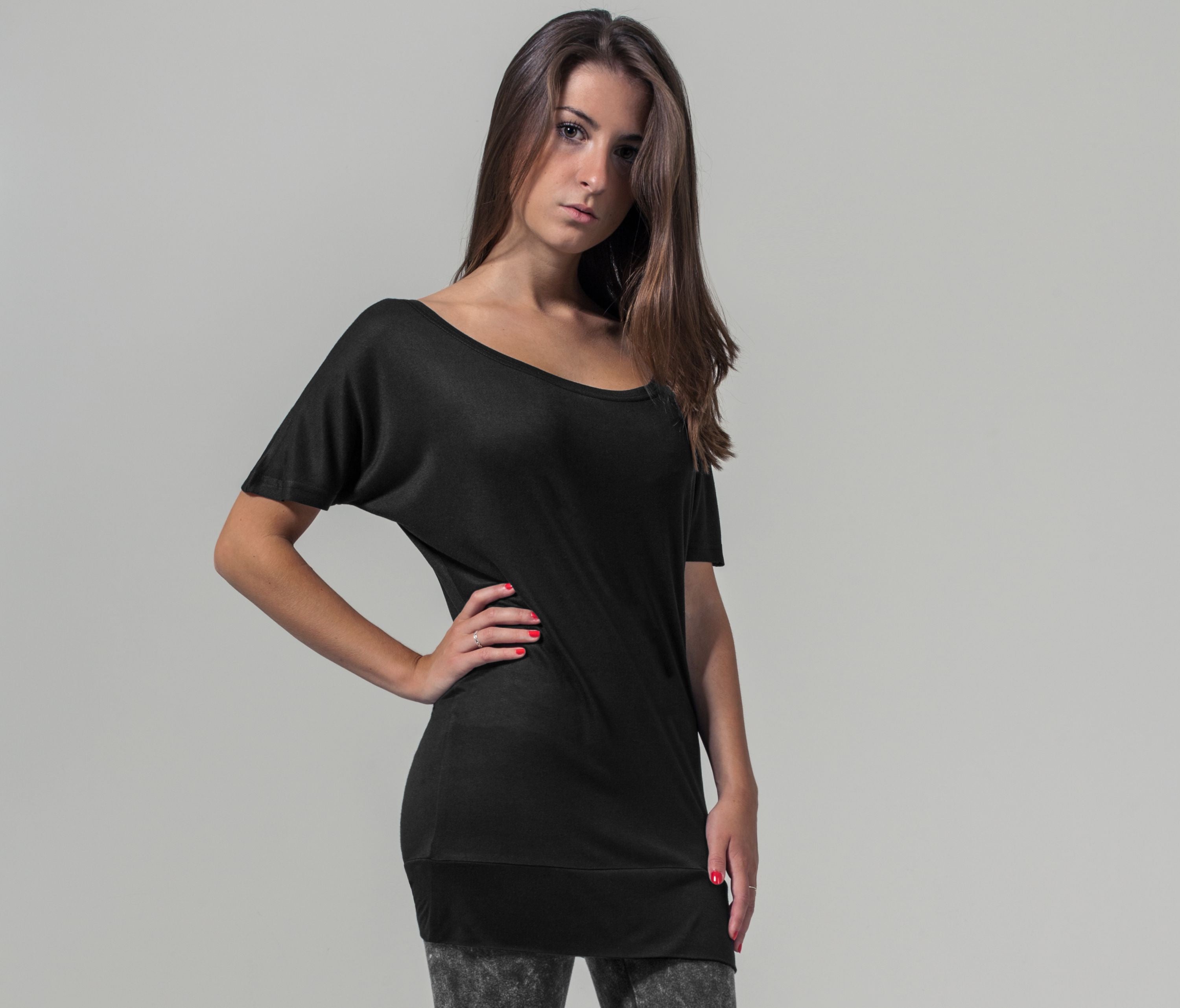 Camiseta de Viscosa Mujer - Build Your Brand BY040 - imagen 1