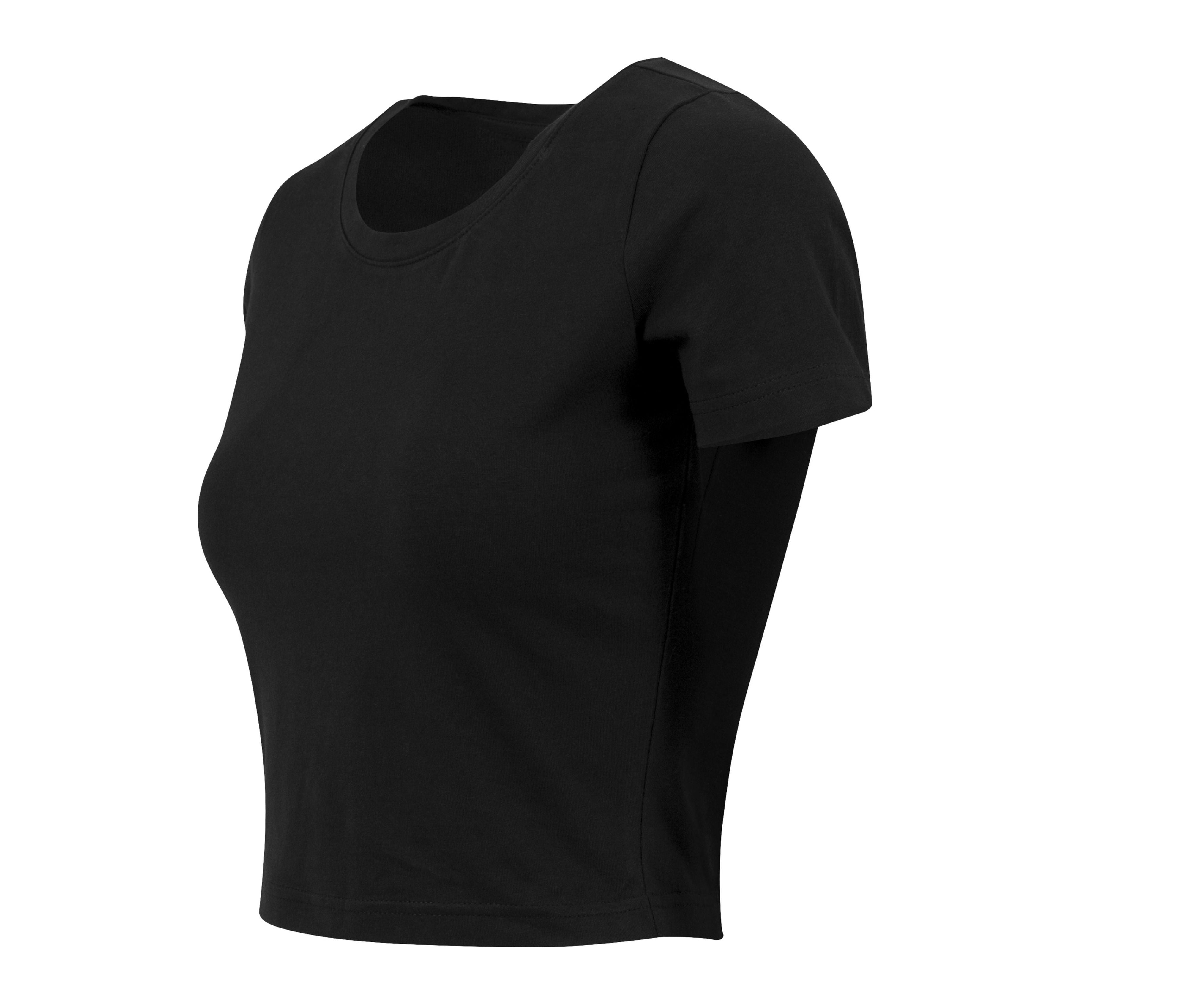 Camiseta de Mujer «cropped» - Build Your Brand BY042 - imagen 9