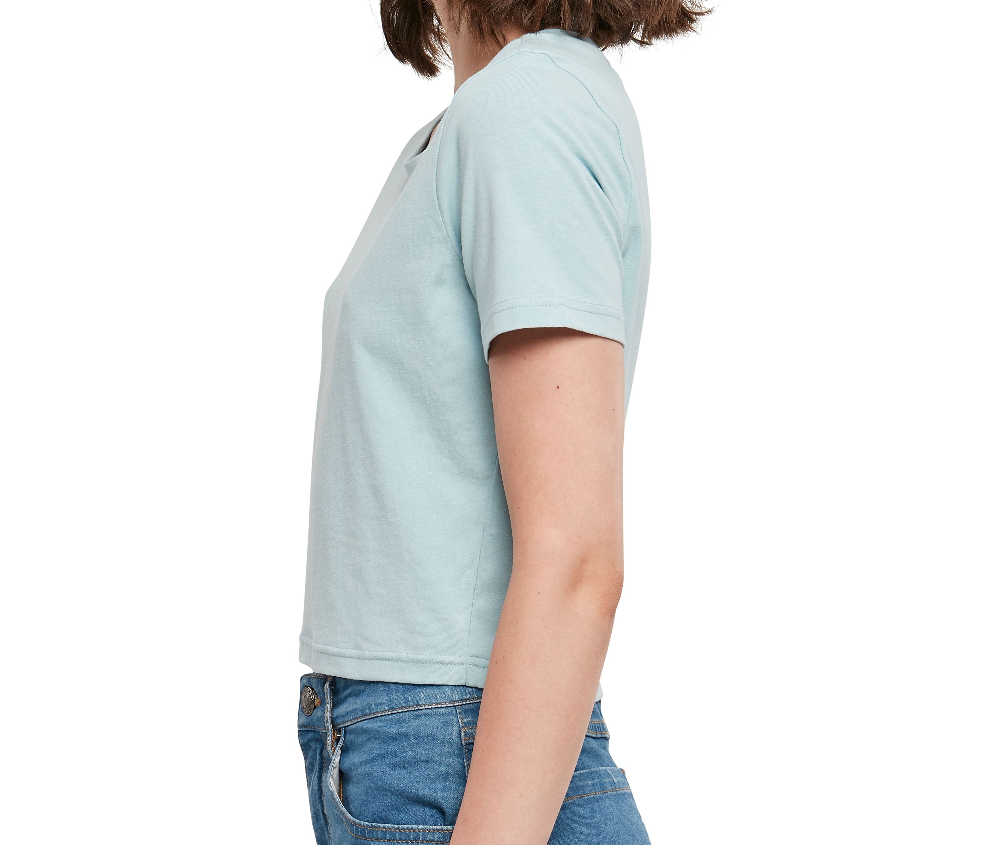 Camiseta de Mujer «cropped» - Build Your Brand BY042 - imagen 21