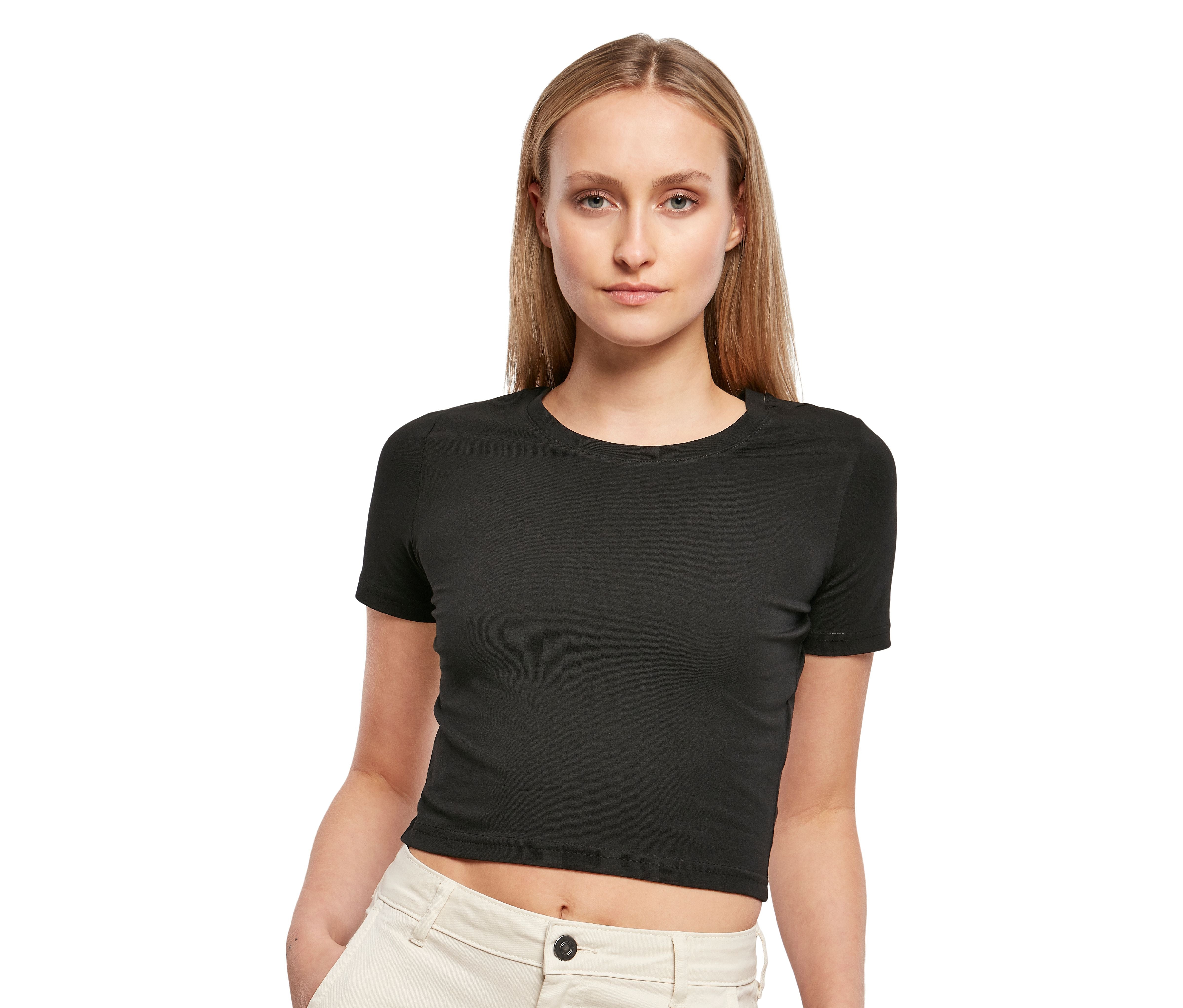 Camiseta de Mujer «cropped» - Build Your Brand BY042 - imagen 1