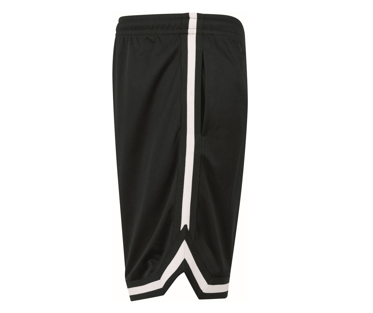 Pantalón Corto Bicolor con Malla Red - Build Your Brand BY047 - imagen 2