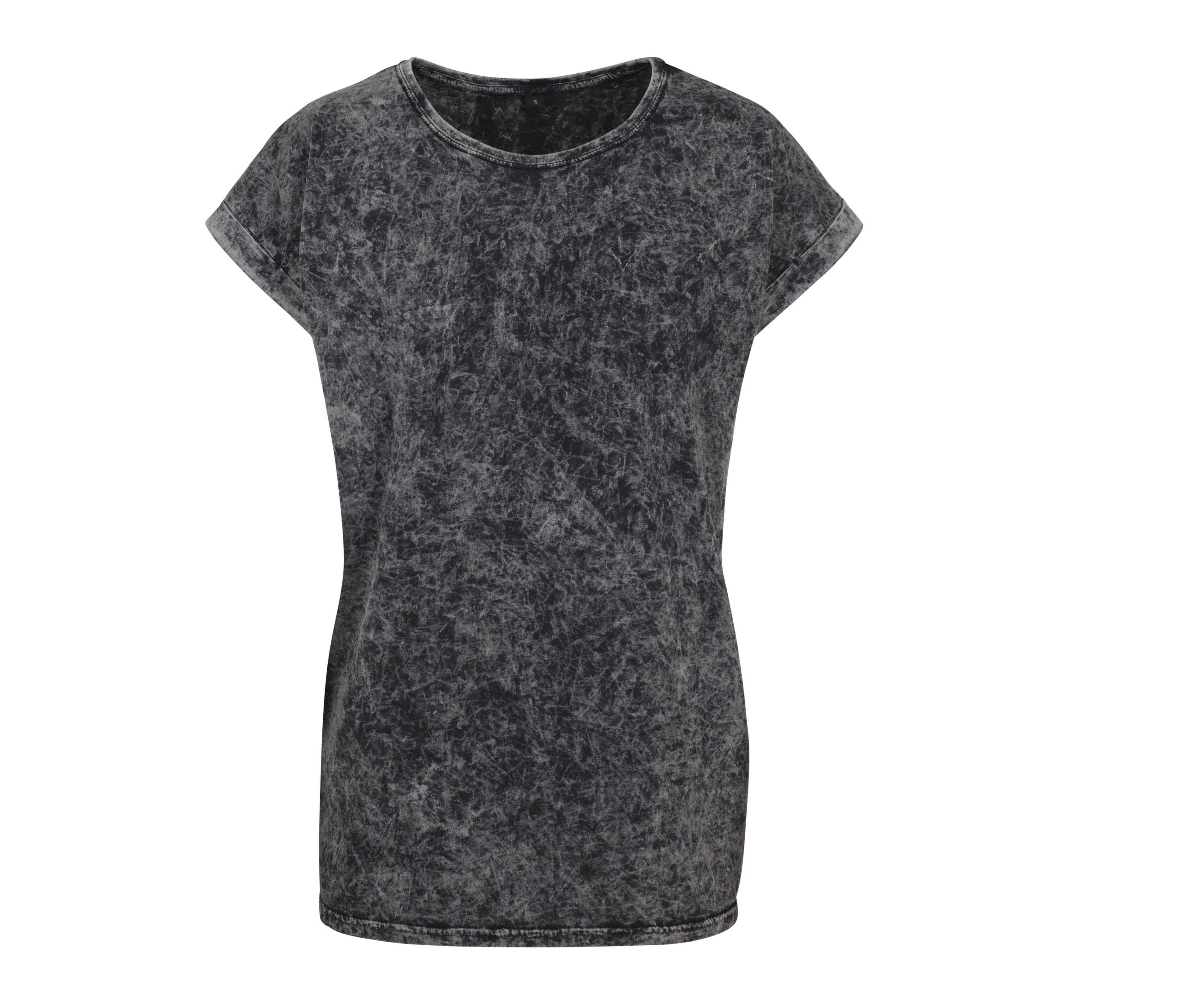 Camiseta Mujer Desgastada - Build Your Brand BY053 - imagen 4