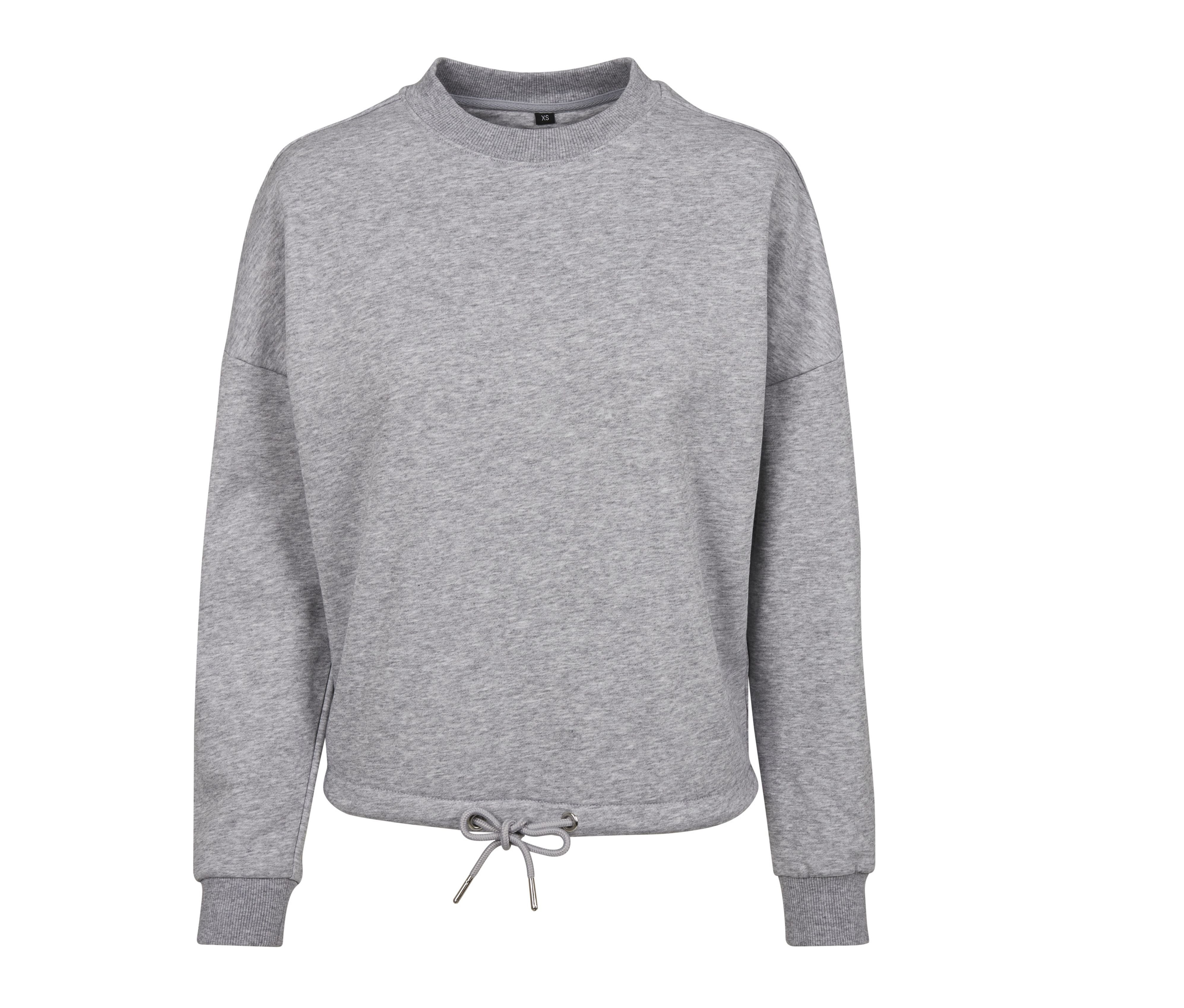 Sudadera Mujer Oversize Cuello Redondo - Build Your Brand BY058 - imagen 4