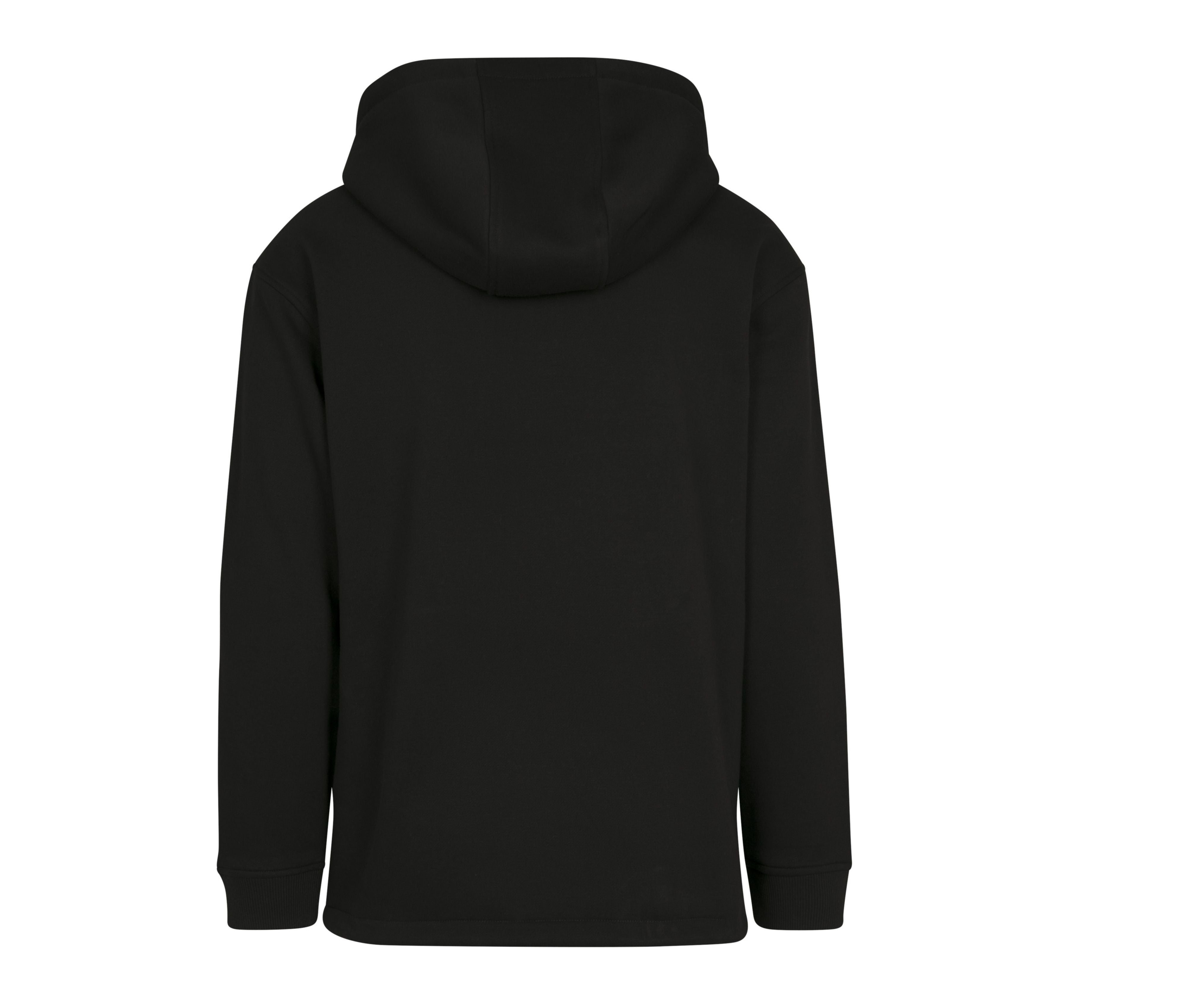 Sudadera con Capucha y Cuello Cremallero Hombre - Build Your Brand BY098 - imagen 3