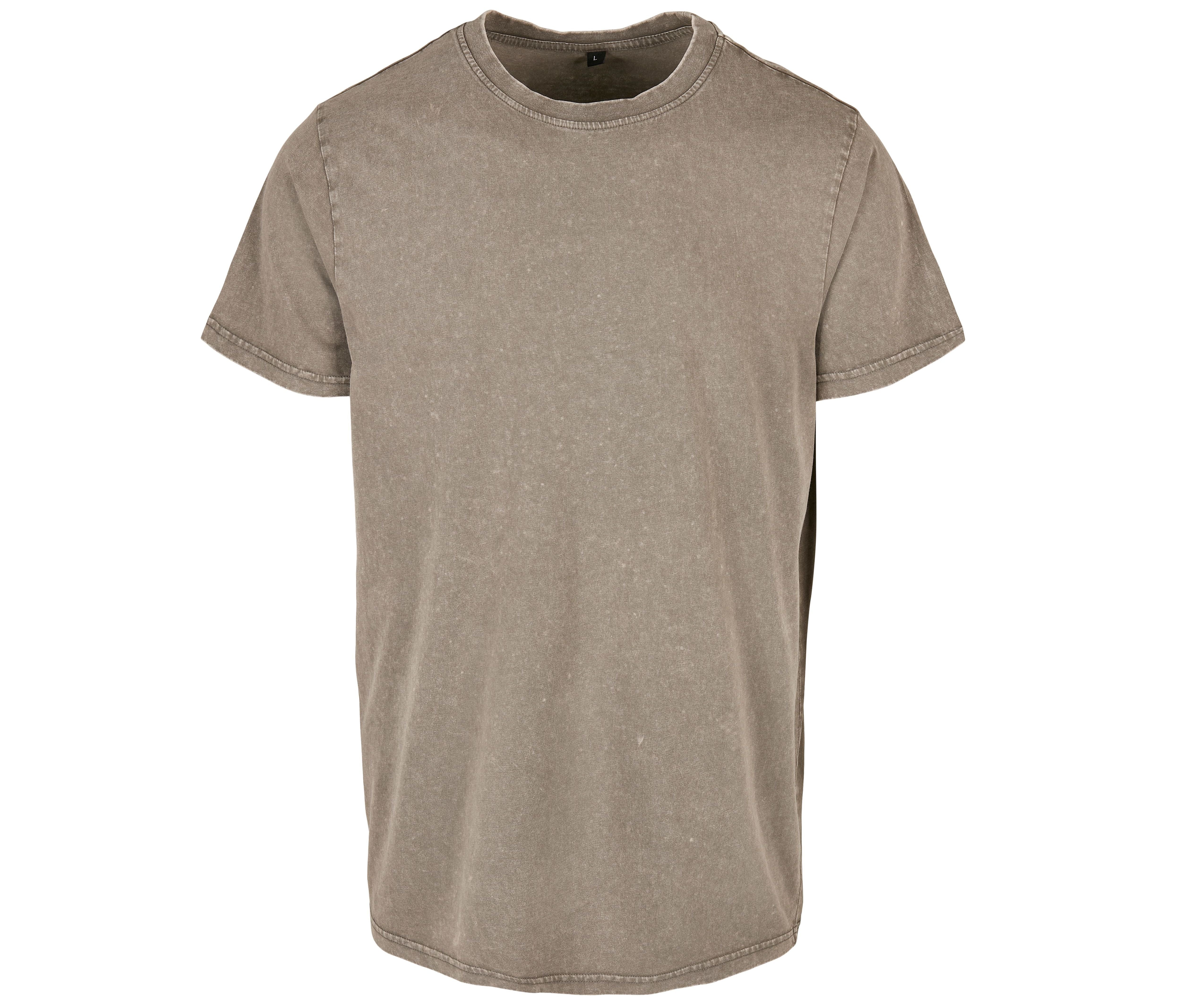 Camiseta de Hombre Desteñida - Build Your Brand BY190 - imagen 16