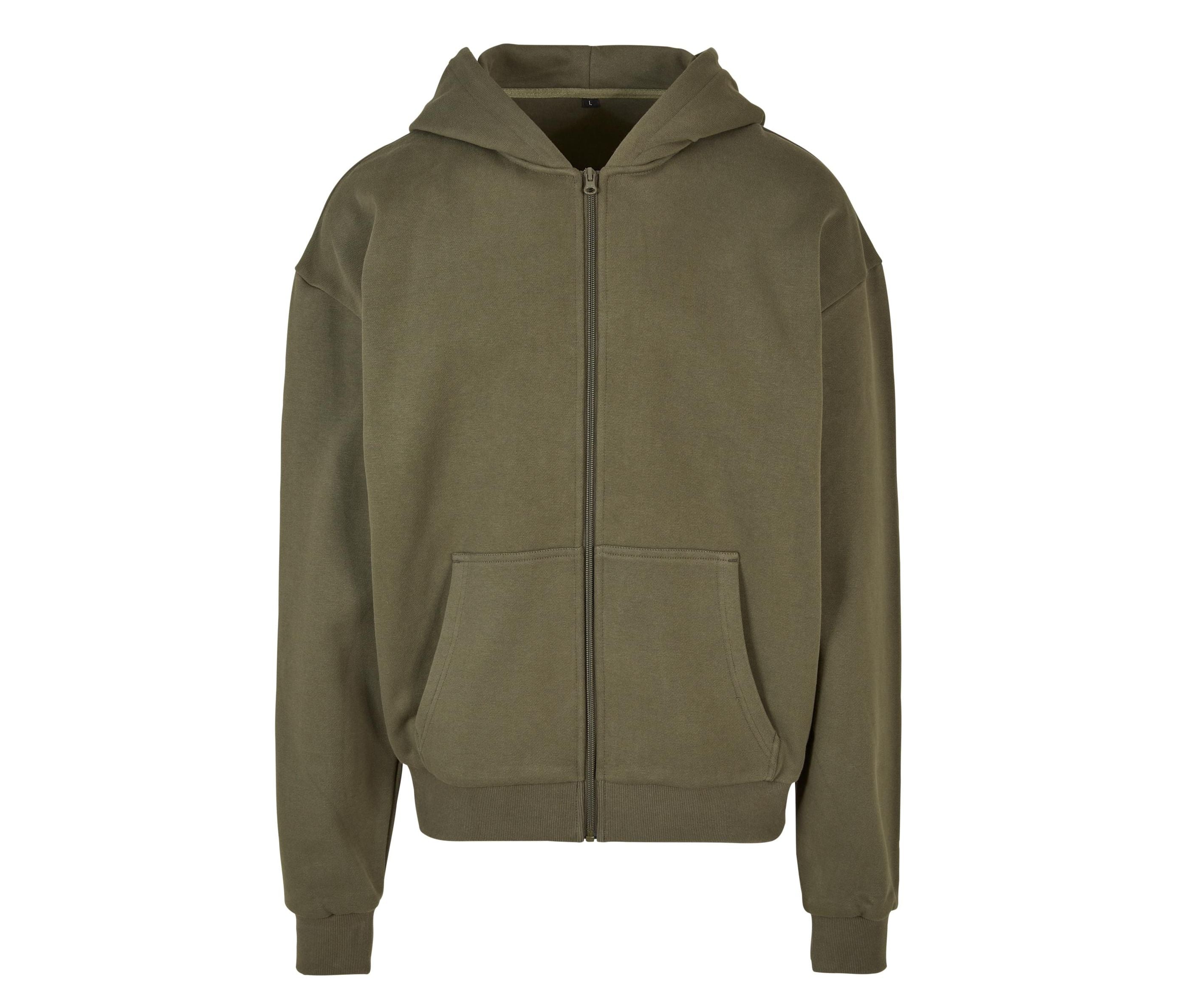 Sudadera Muy Grueso con Cremallera y Capucha - Build Your Brand BY192 - imagen 8