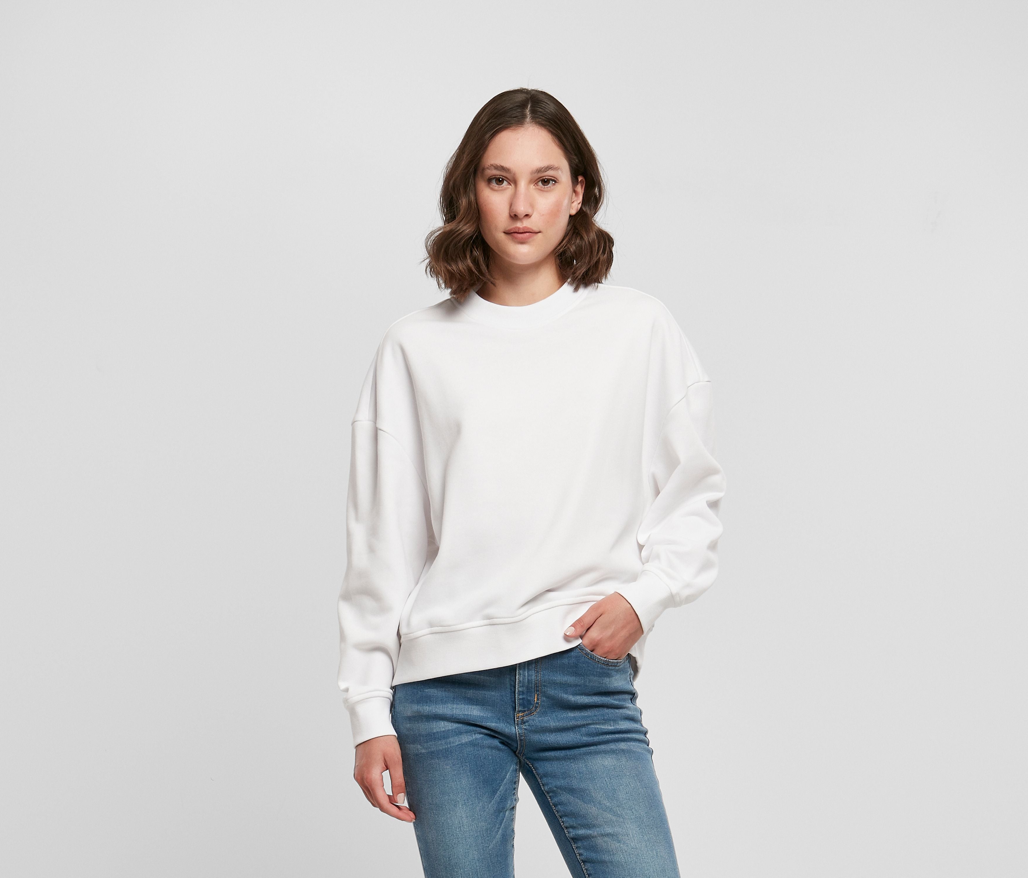 Sudadera con Cuello Redondo para Mujer - Build Your Brand BY212 - imagen 1