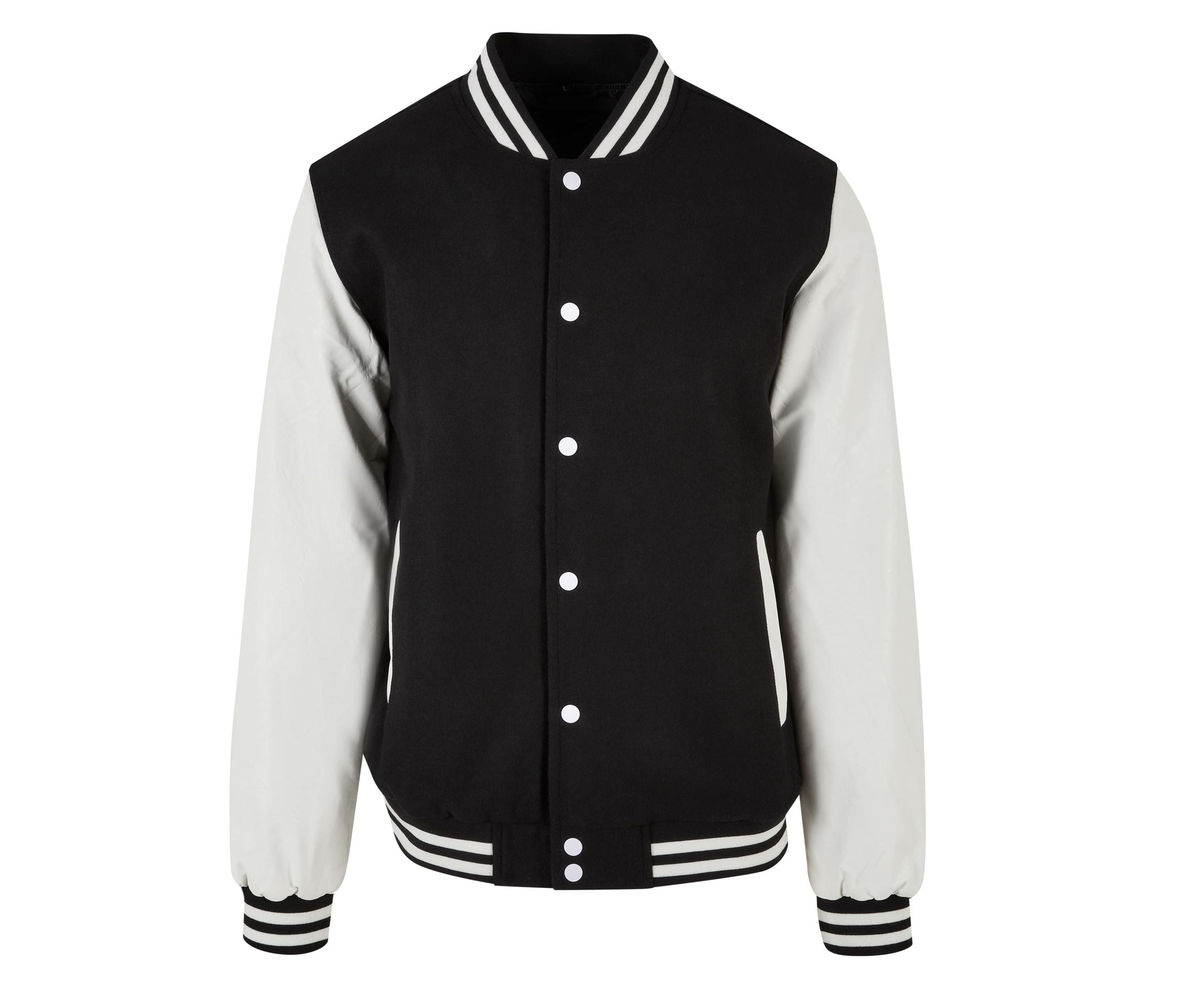 Chaqueta de Béisbol de Polipiel - Build Your Brand BY269 - imagen 4