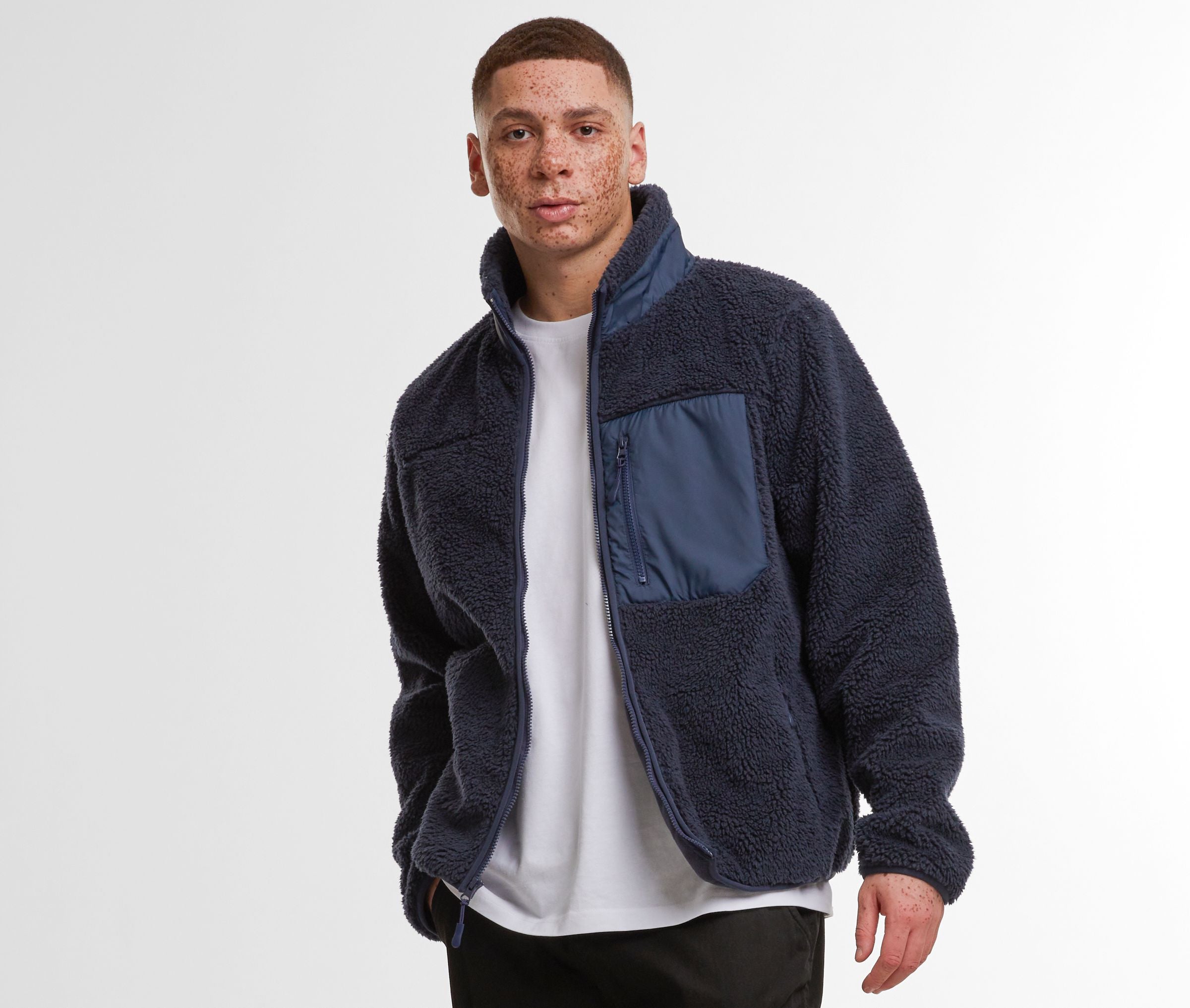 Chaqueta con Forro Sherpa - Build Your Brand BY406 - imagen 1