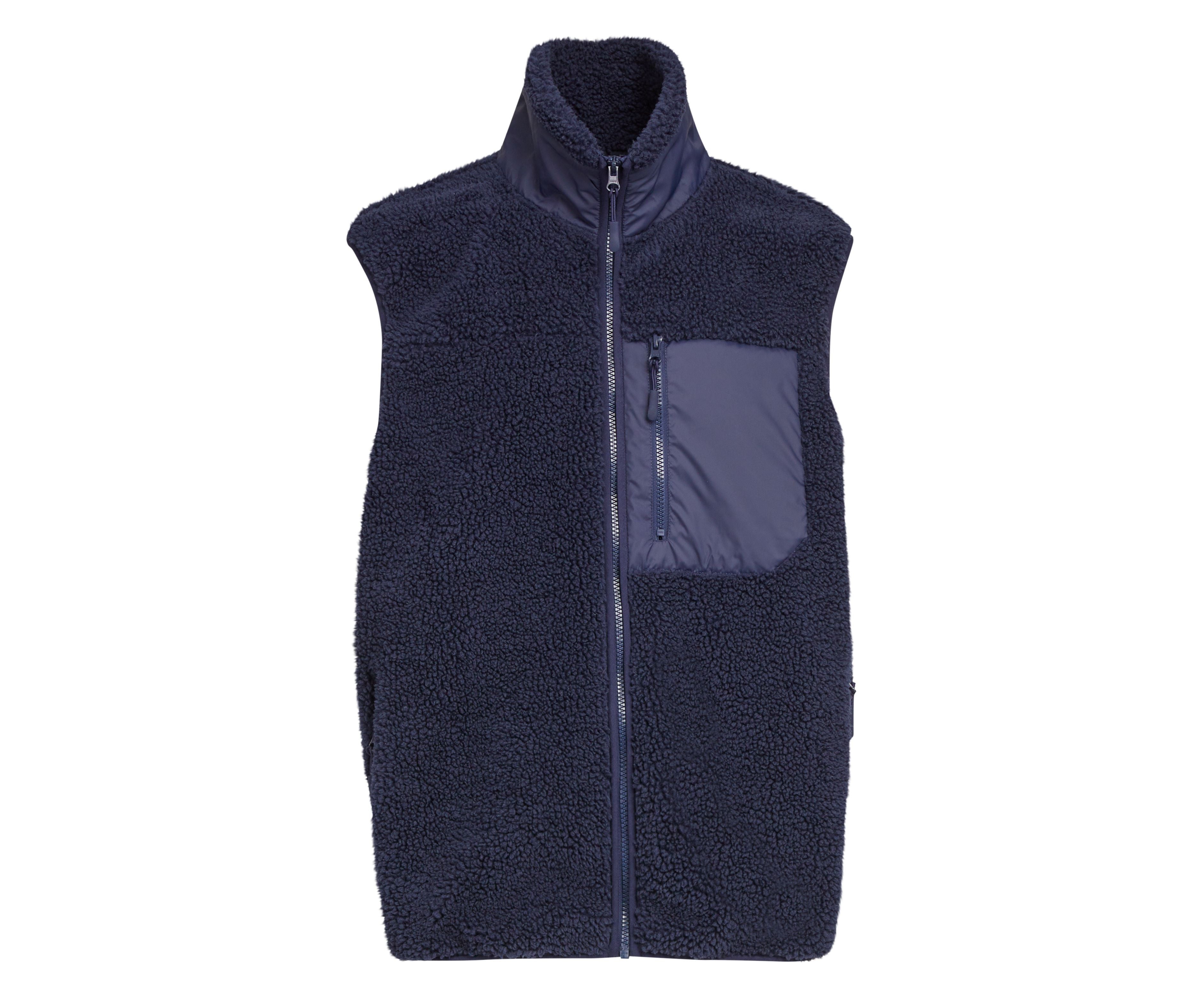 Chaqueta sin Mangas con Forro Sherpa - Build Your Brand BY407 - imagen 4