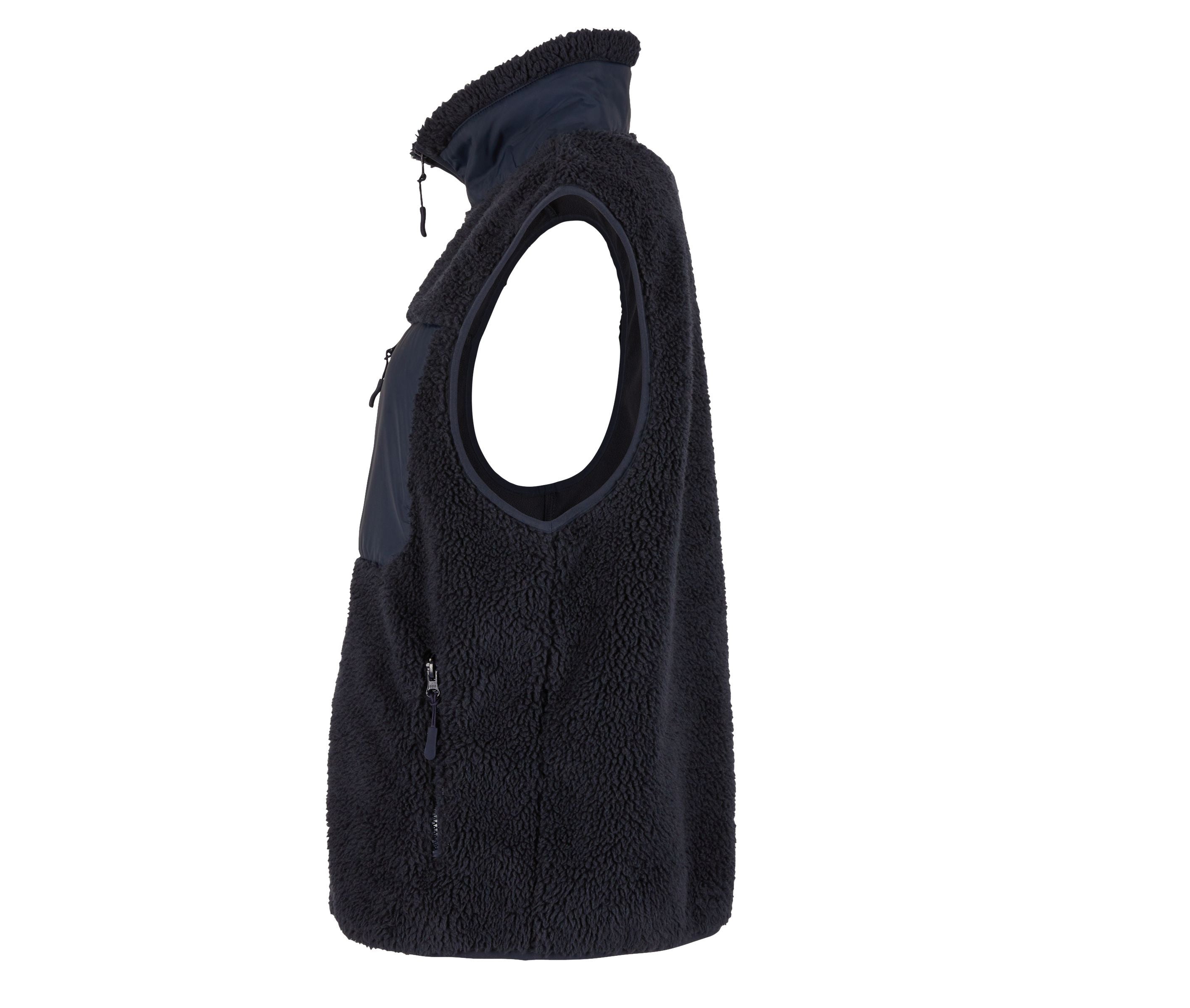 Chaqueta sin Mangas con Forro Sherpa - Build Your Brand BY407 - imagen 5