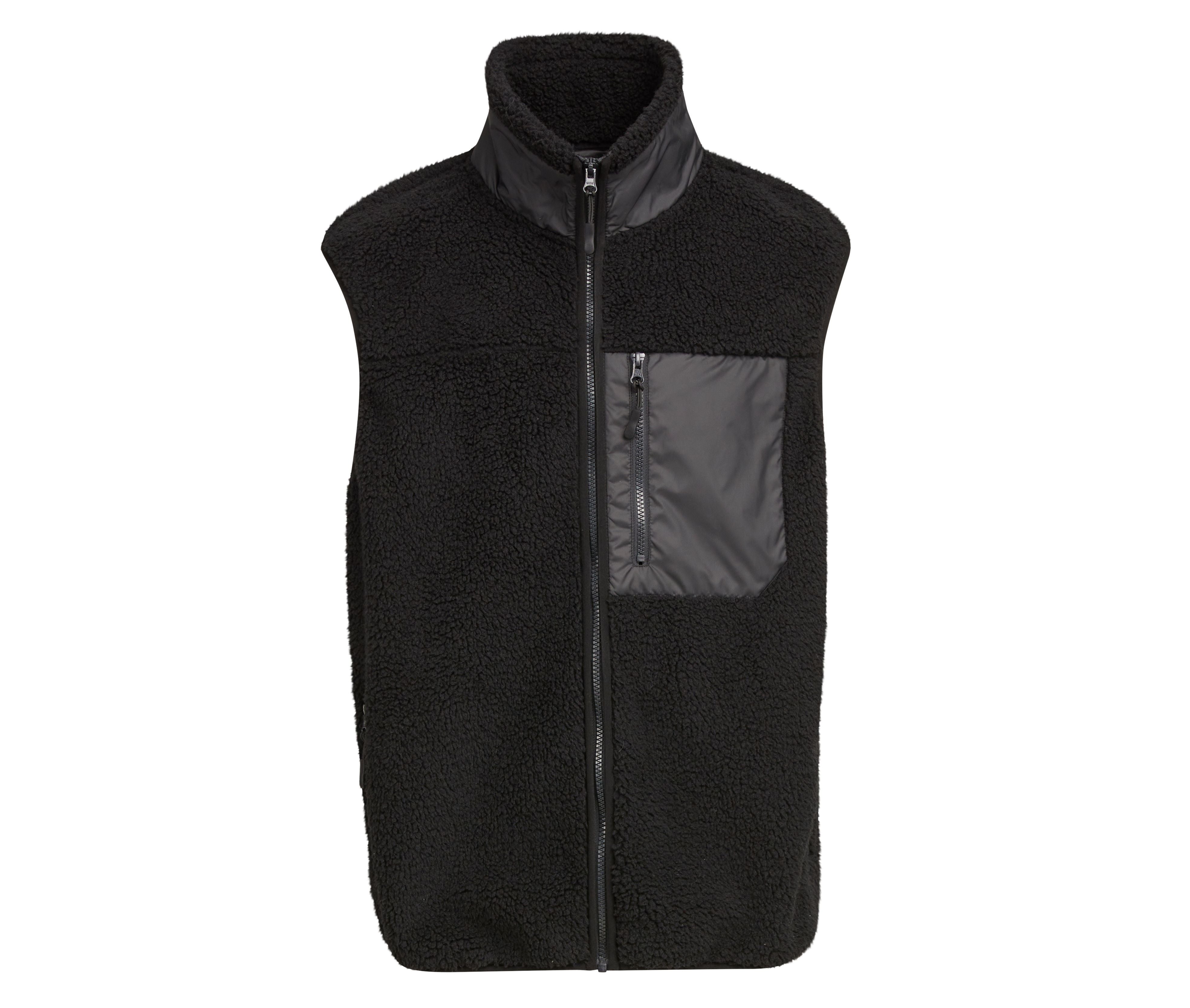 Chaqueta sin Mangas con Forro Sherpa - Build Your Brand BY407 - imagen 7