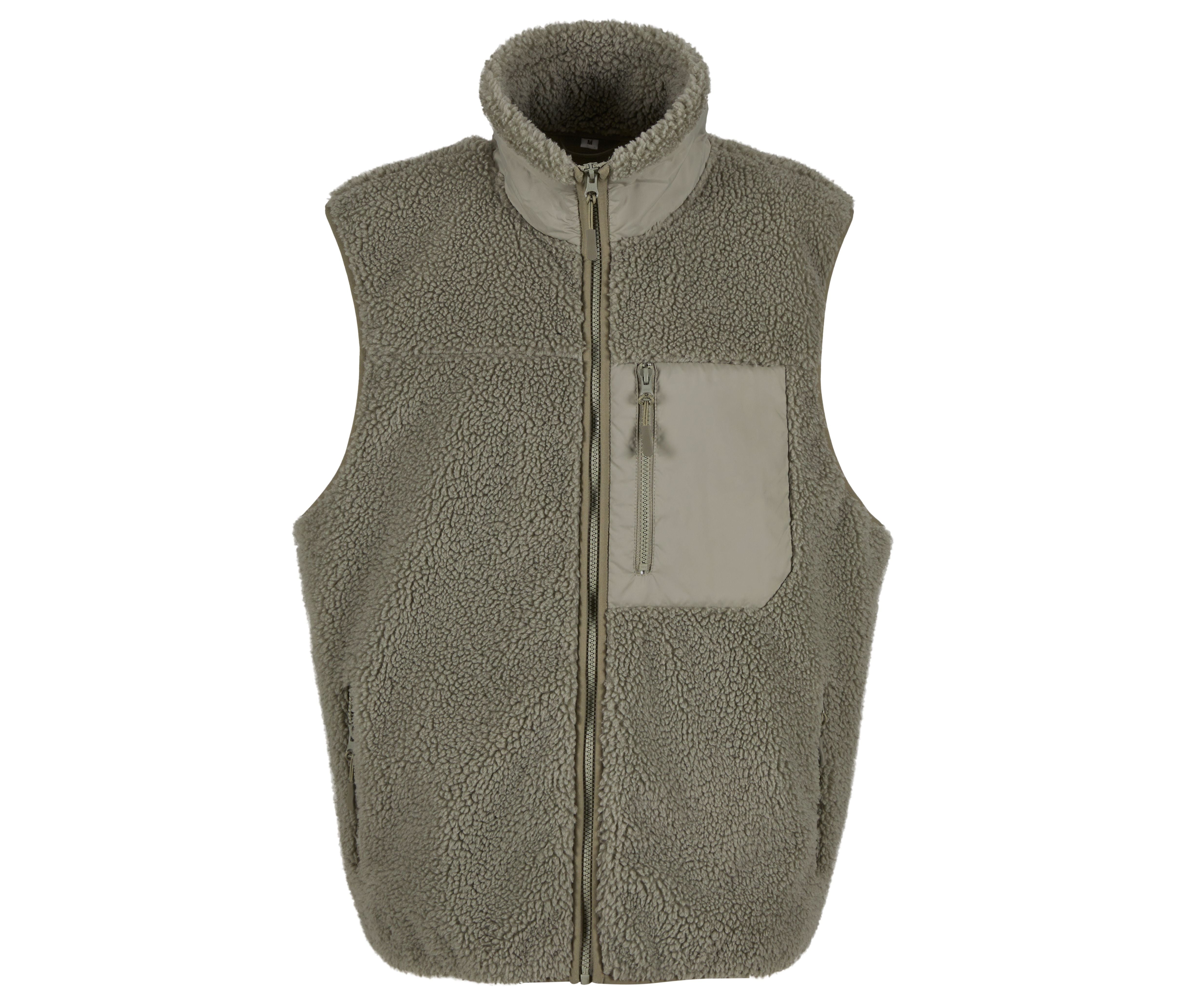Chaqueta sin Mangas con Forro Sherpa - Build Your Brand BY407 - imagen 10