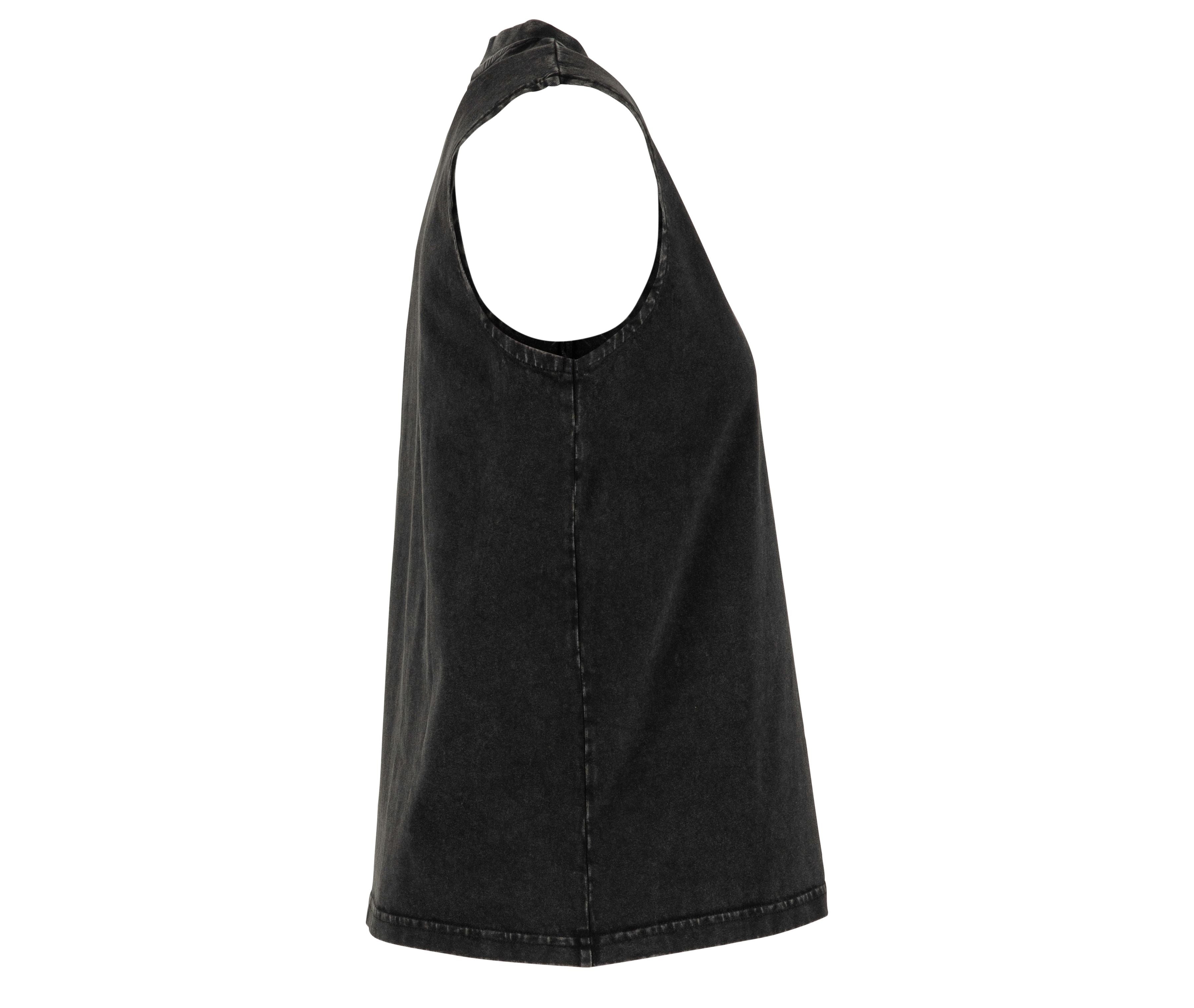 Camiseta sin Mangas Vintage para Mujer - Build Your Brand BY429 - imagen 2