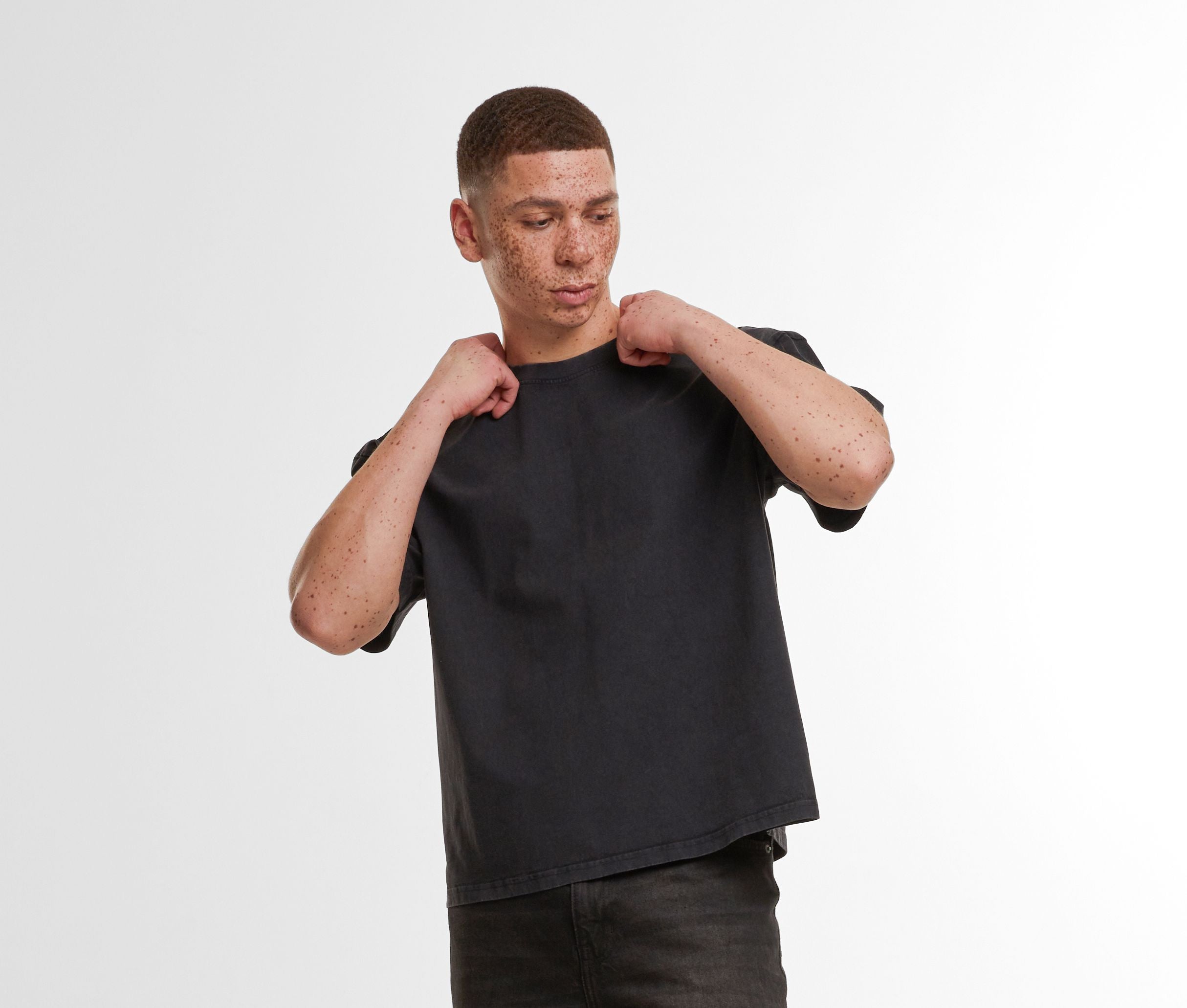 Camiseta Oversize Vintage - Build Your Brand BY435 - imagen 1