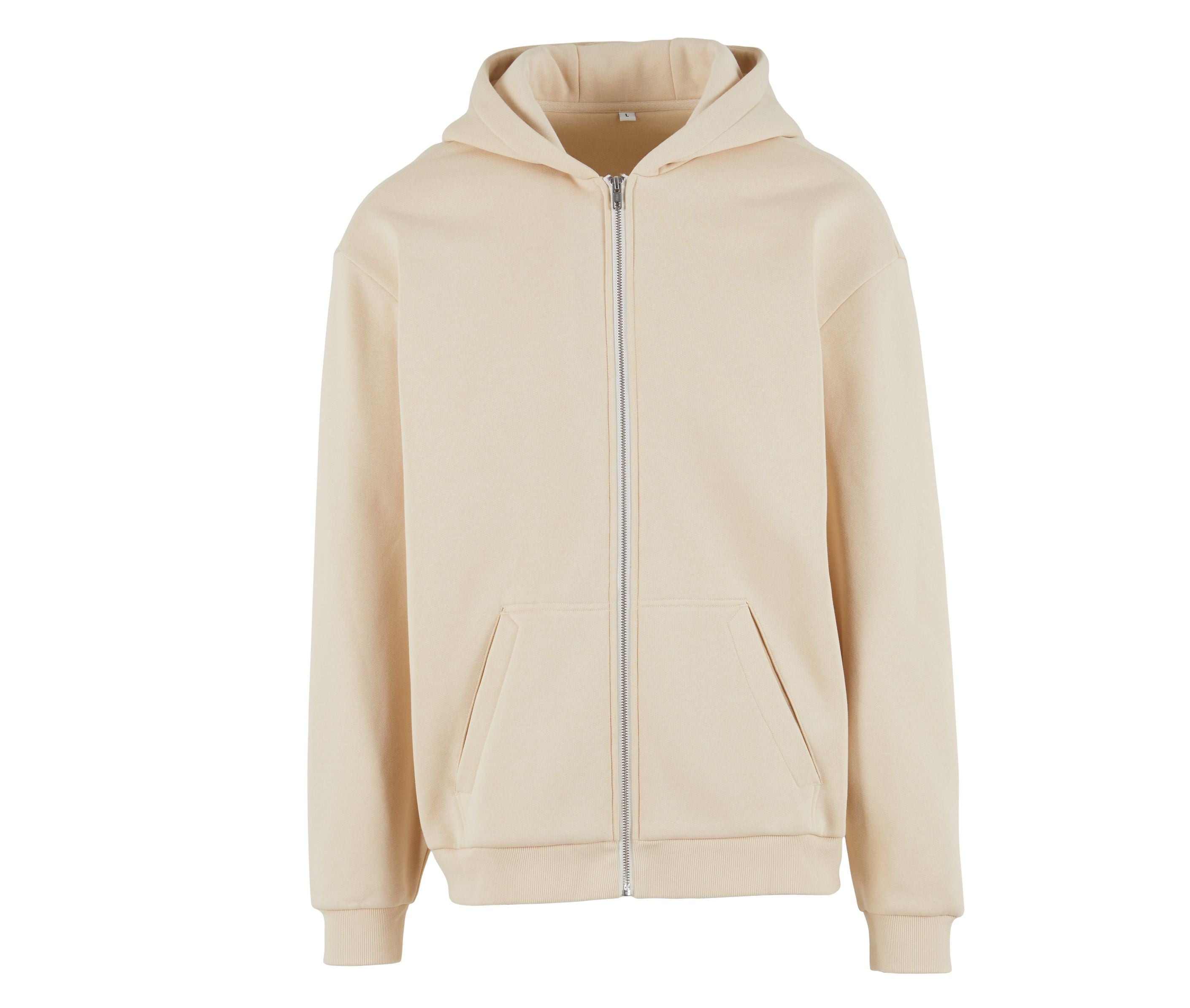 Sudadera Amplia con Cremallera y Capucha - Build Your Brand BY443 - imagen 8