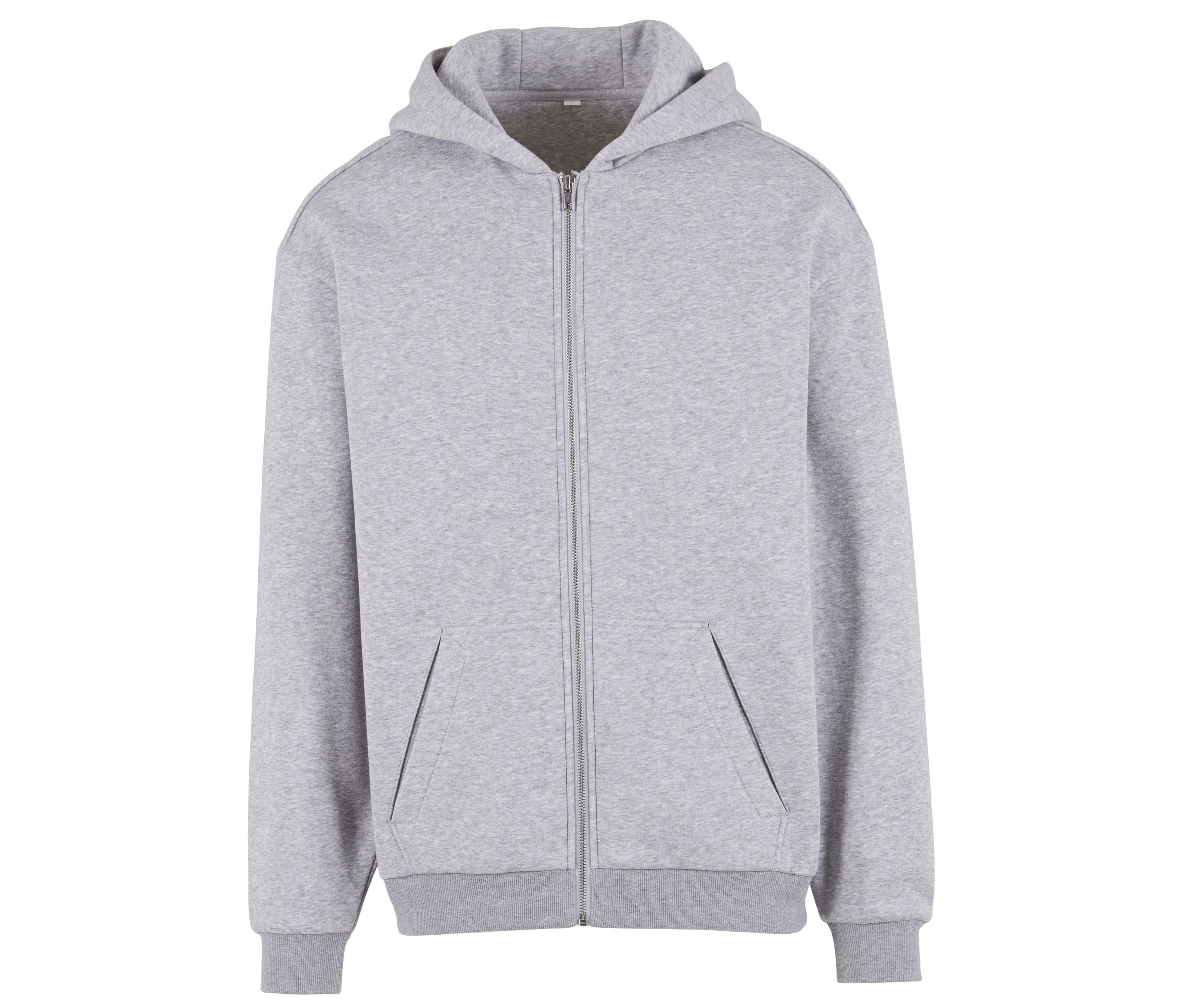 Sudadera Amplia con Cremallera y Capucha - Build Your Brand BY443 - imagen 12