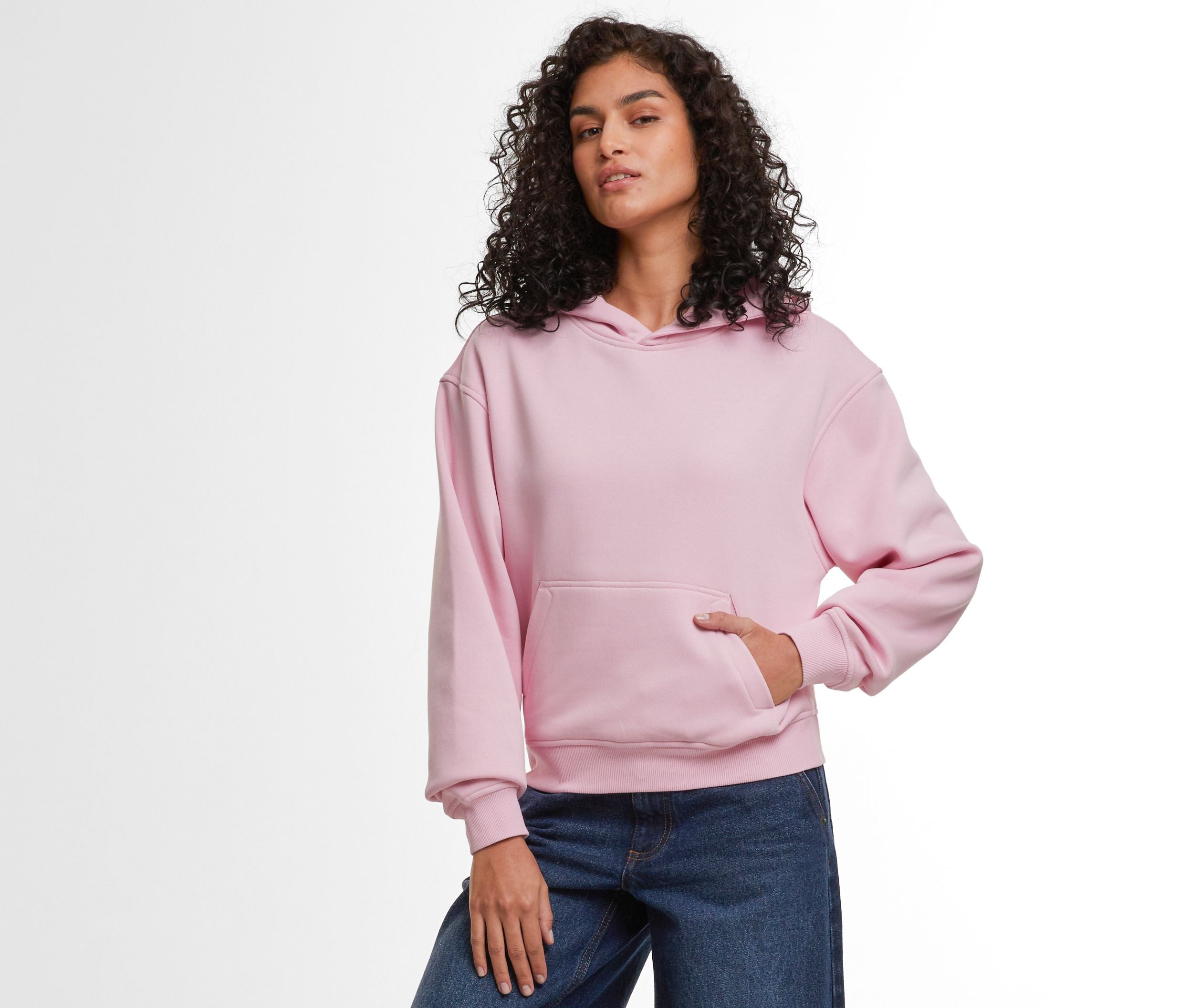 Sudadera con Capucha Holgada para Mujer - Build Your Brand BY444 - imagen 1