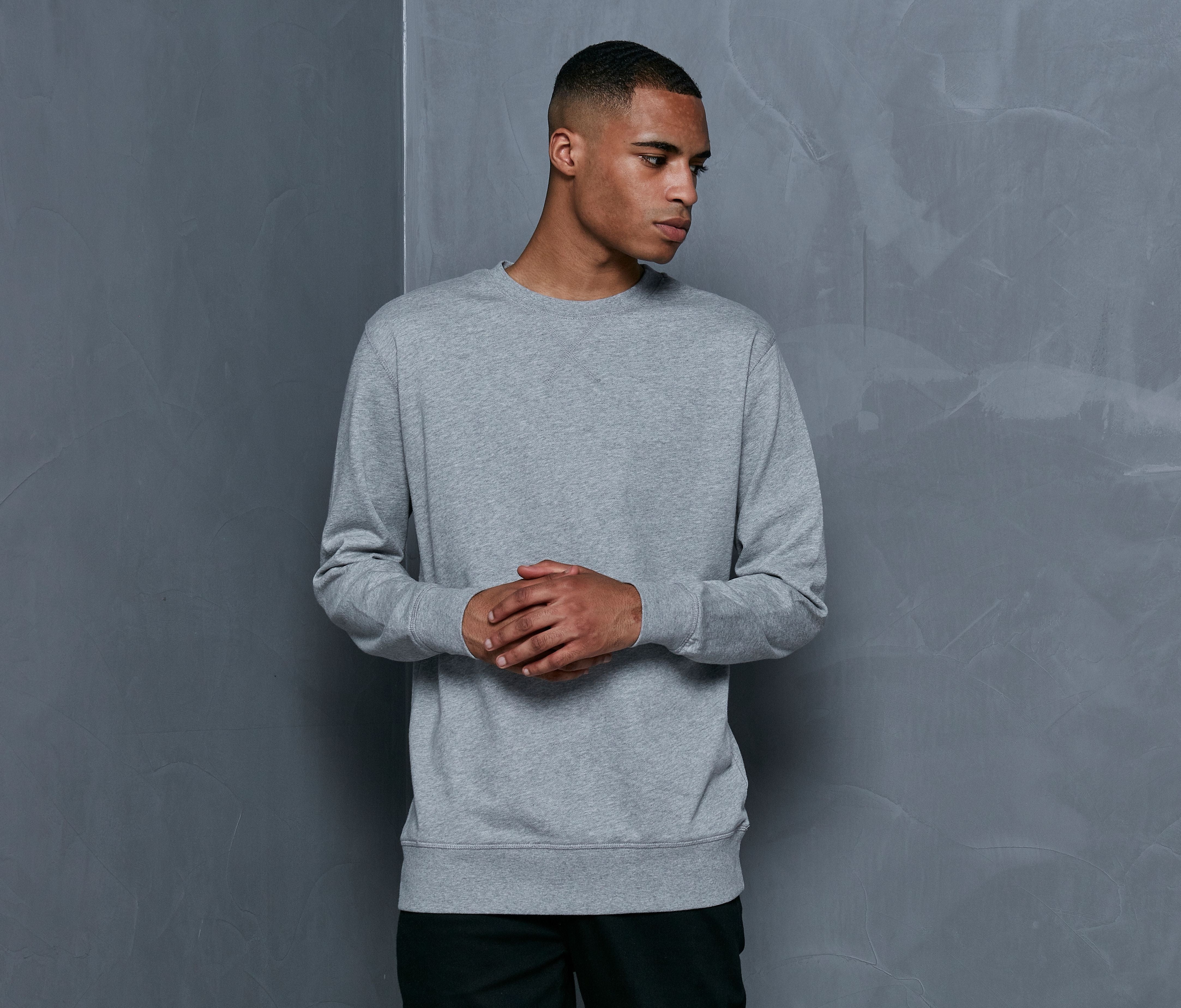 Sudadera con Cuello Redondo - Build Your Brand BYB003 - imagen 1