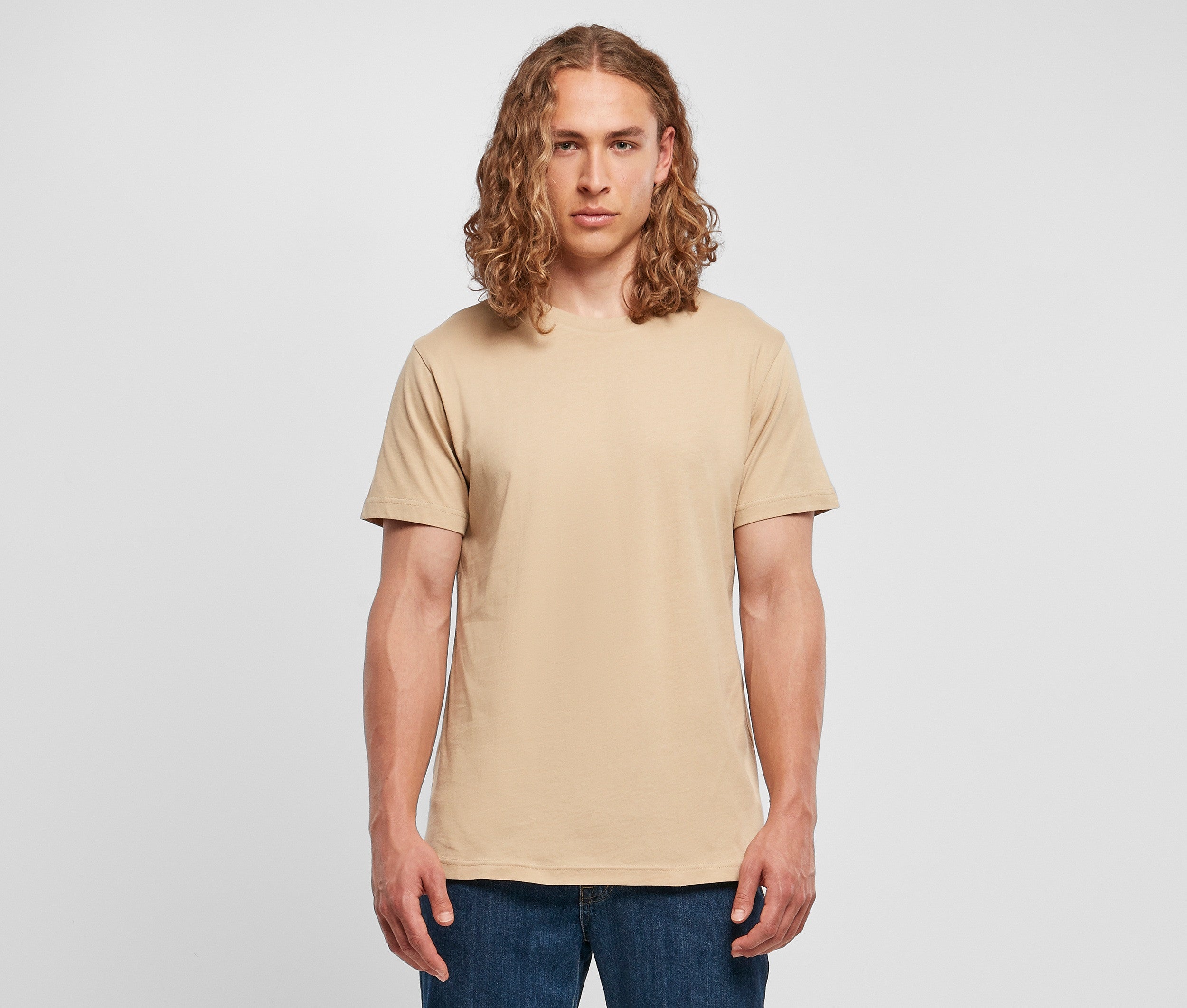 Camiseta 140 con Cuello Redondo - Build Your Brand BYB010 - imagen 1