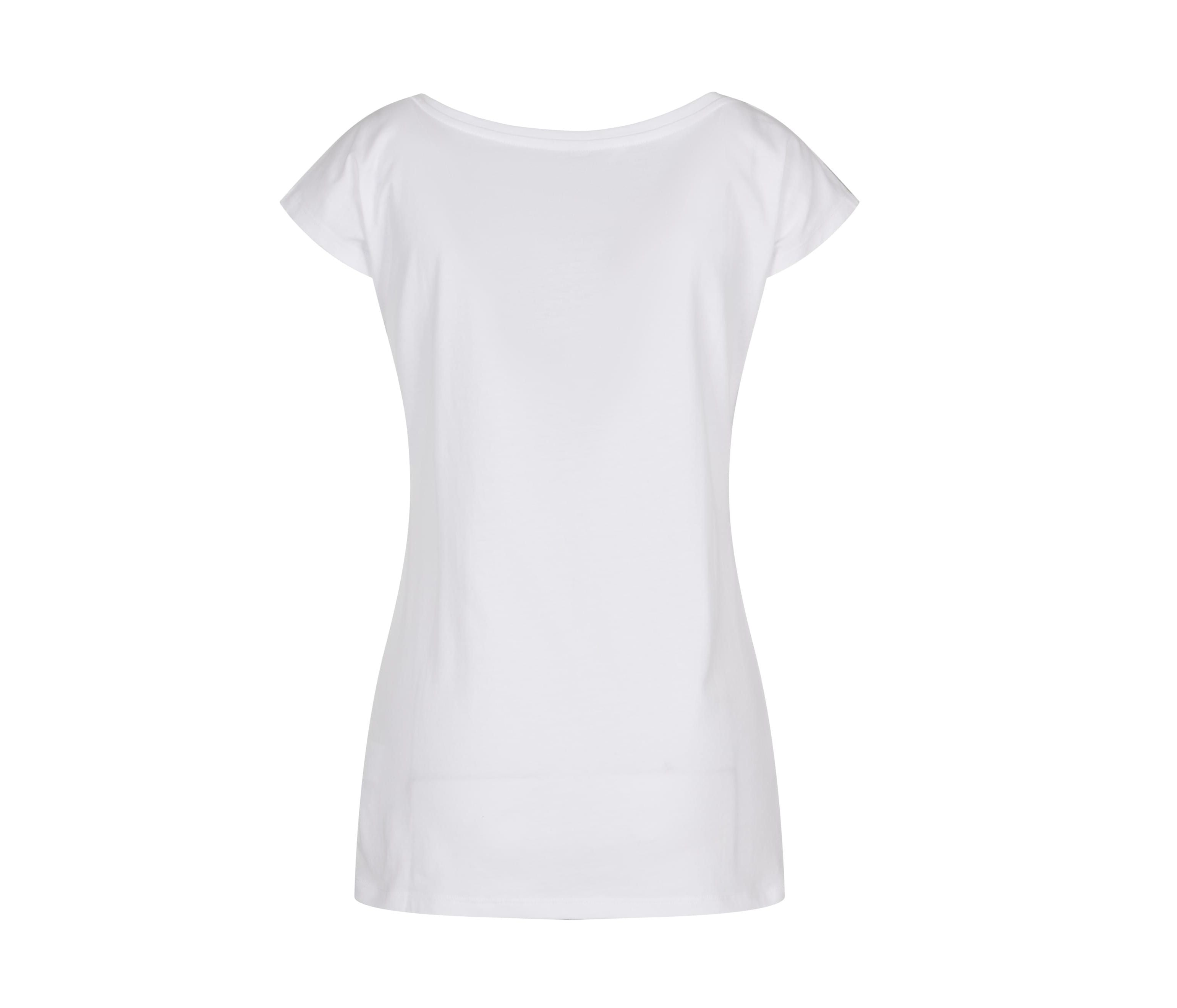 Camiseta con Cuello Ancho - Build Your Brand BYB013 - imagen 3