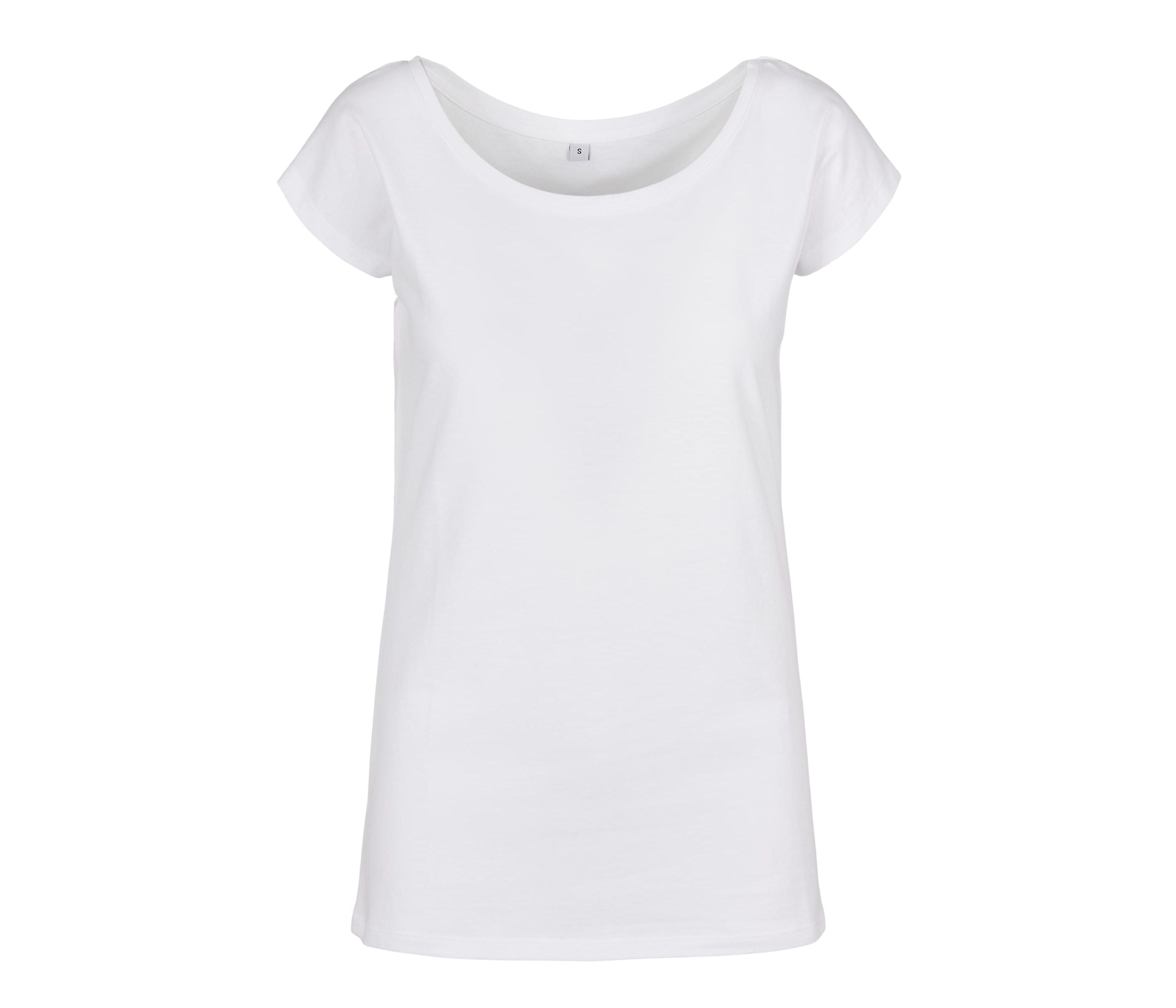 Camiseta con Cuello Ancho - Build Your Brand BYB013 - imagen 4