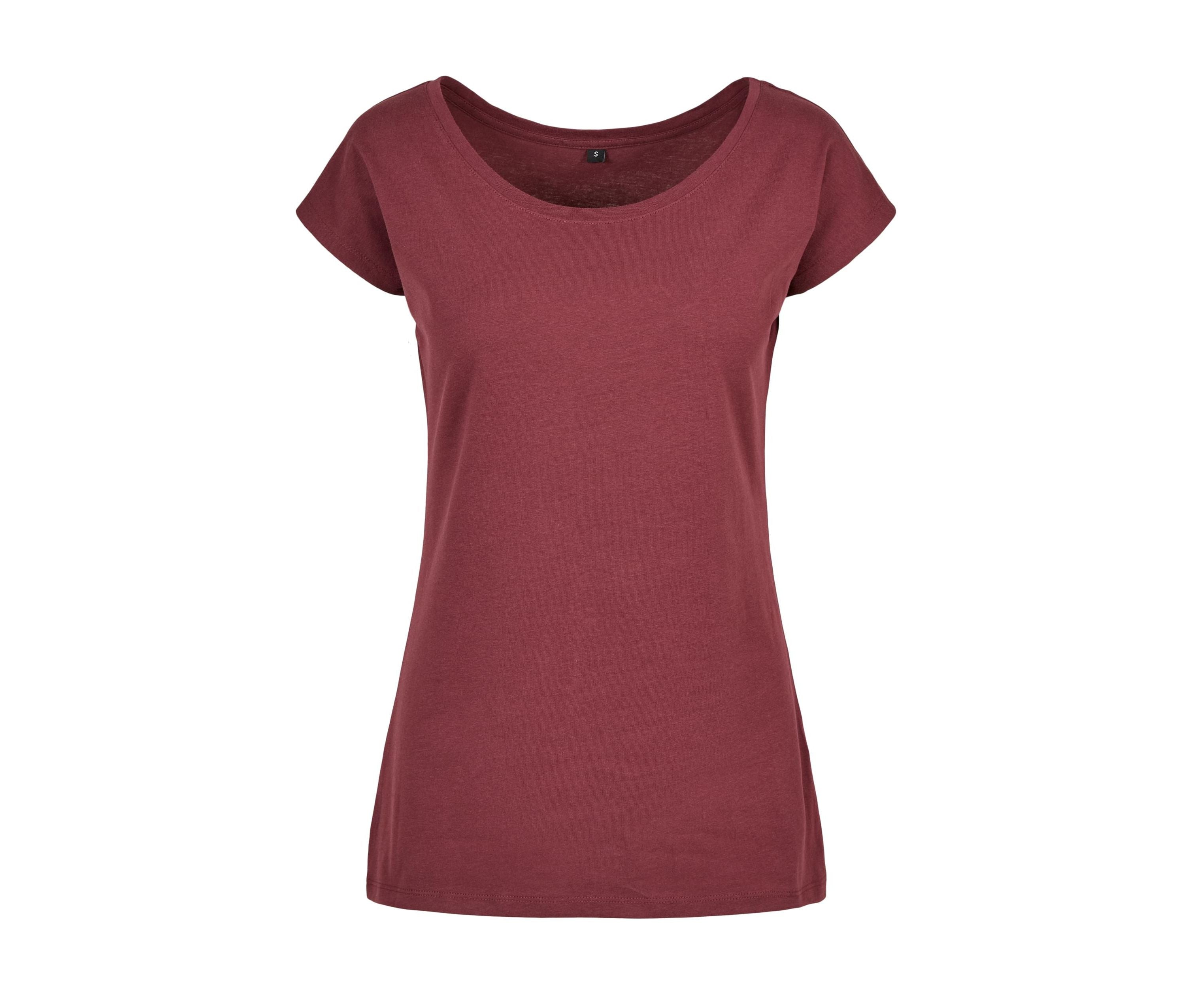 Camiseta con Cuello Ancho - Build Your Brand BYB013 - imagen 8