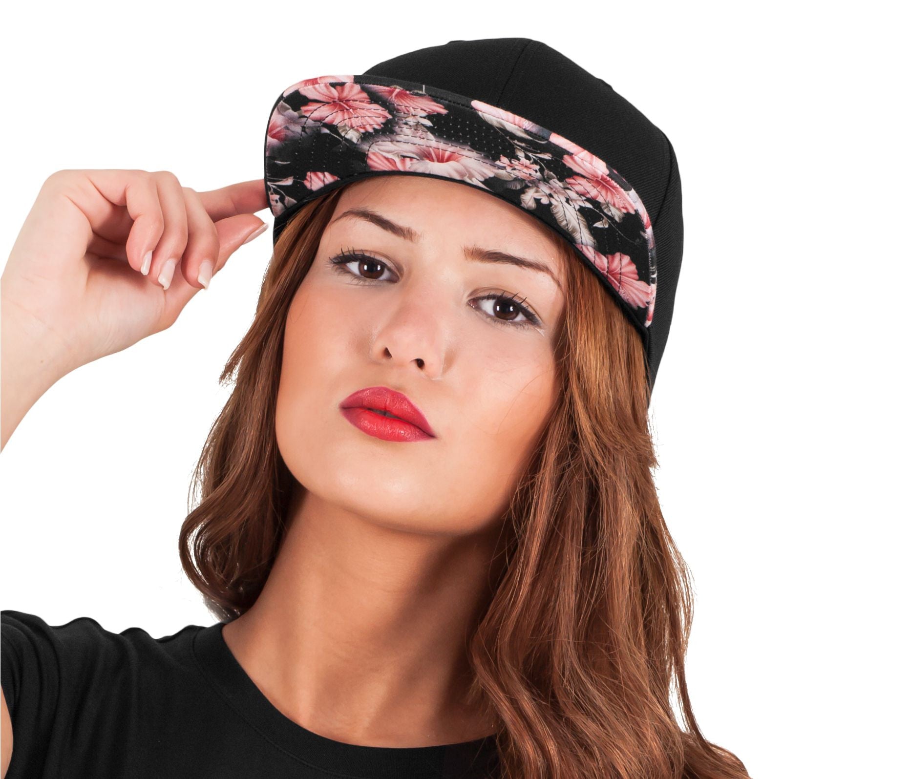 Gorra Snapback Patrón de Flores - Flexfit F6089F - imagen 1