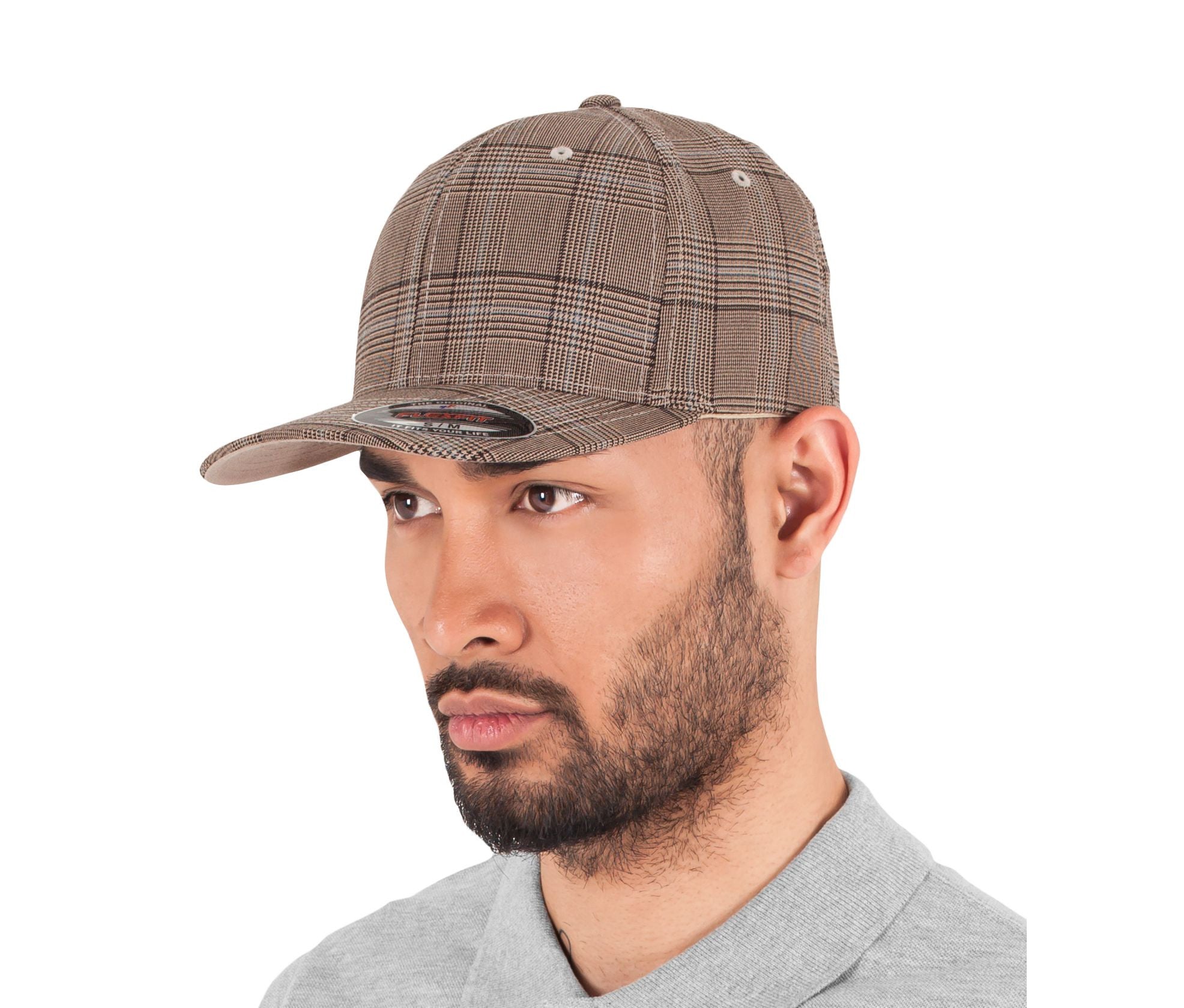 Gorra Patrón Príncipe de Gales - Flexfit FX6196 - imagen 1
