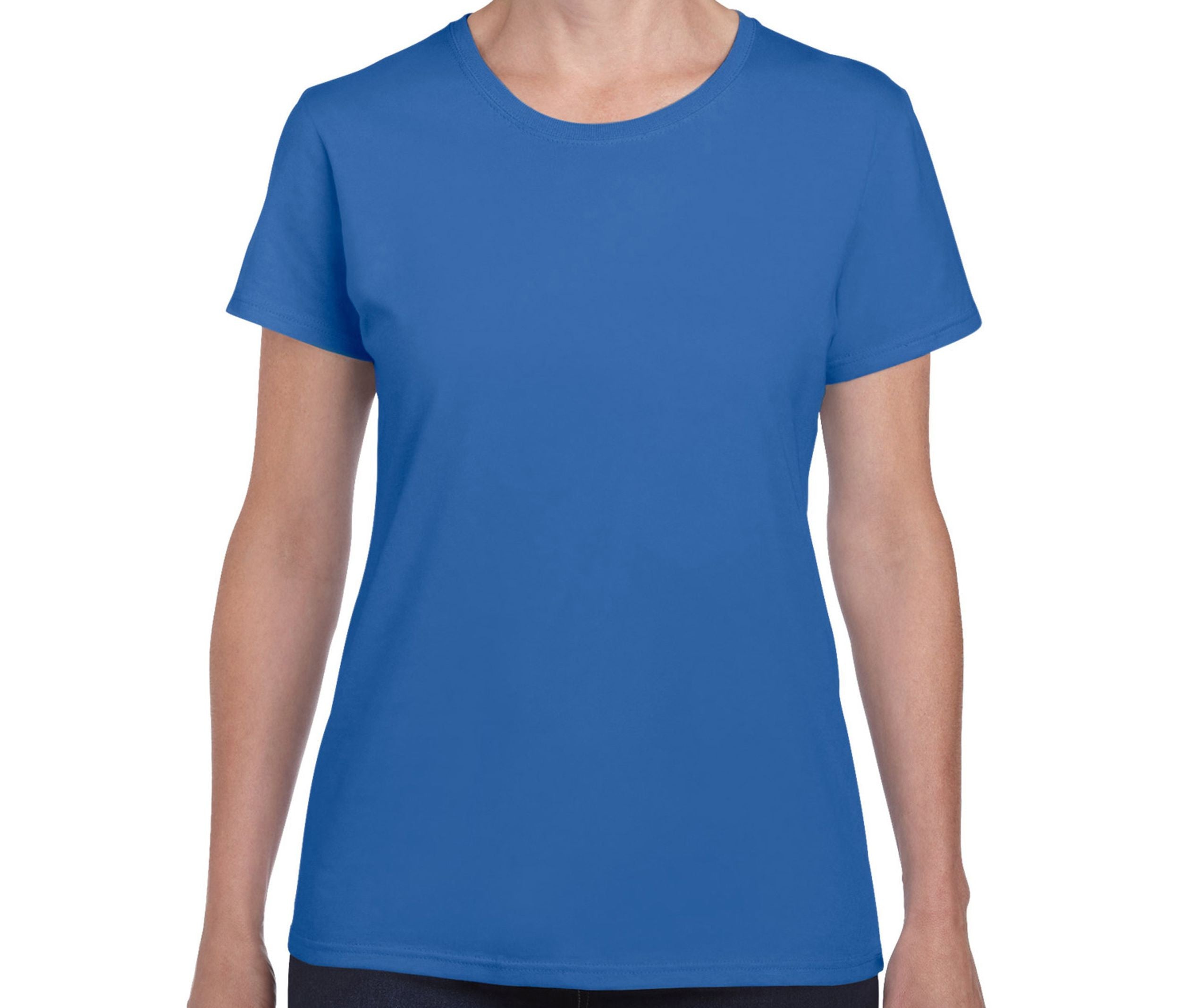 Camista 180 Con Cuello Redondo Mujer - Gildan