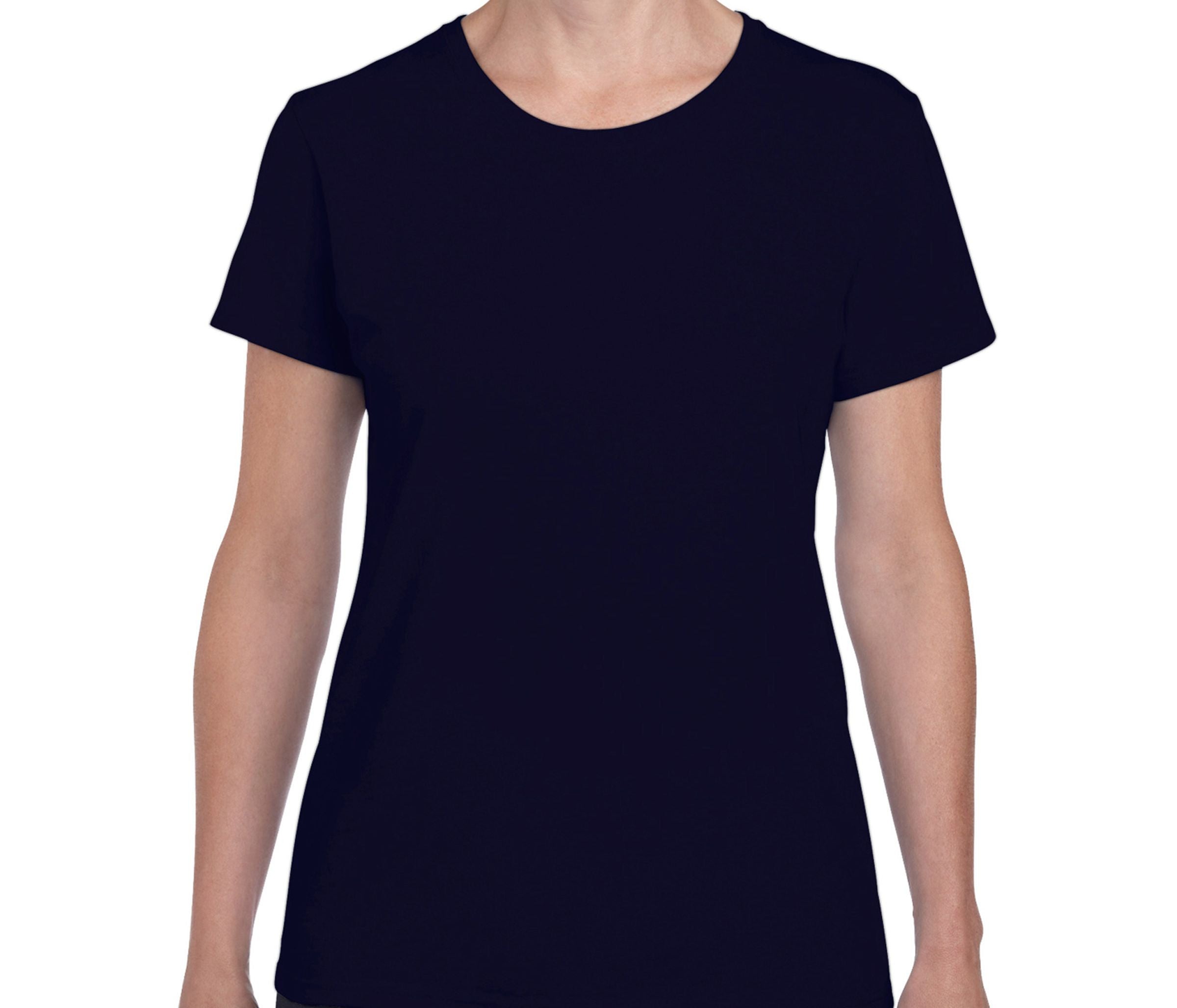Camista 180 Con Cuello Redondo Mujer - Gildan
