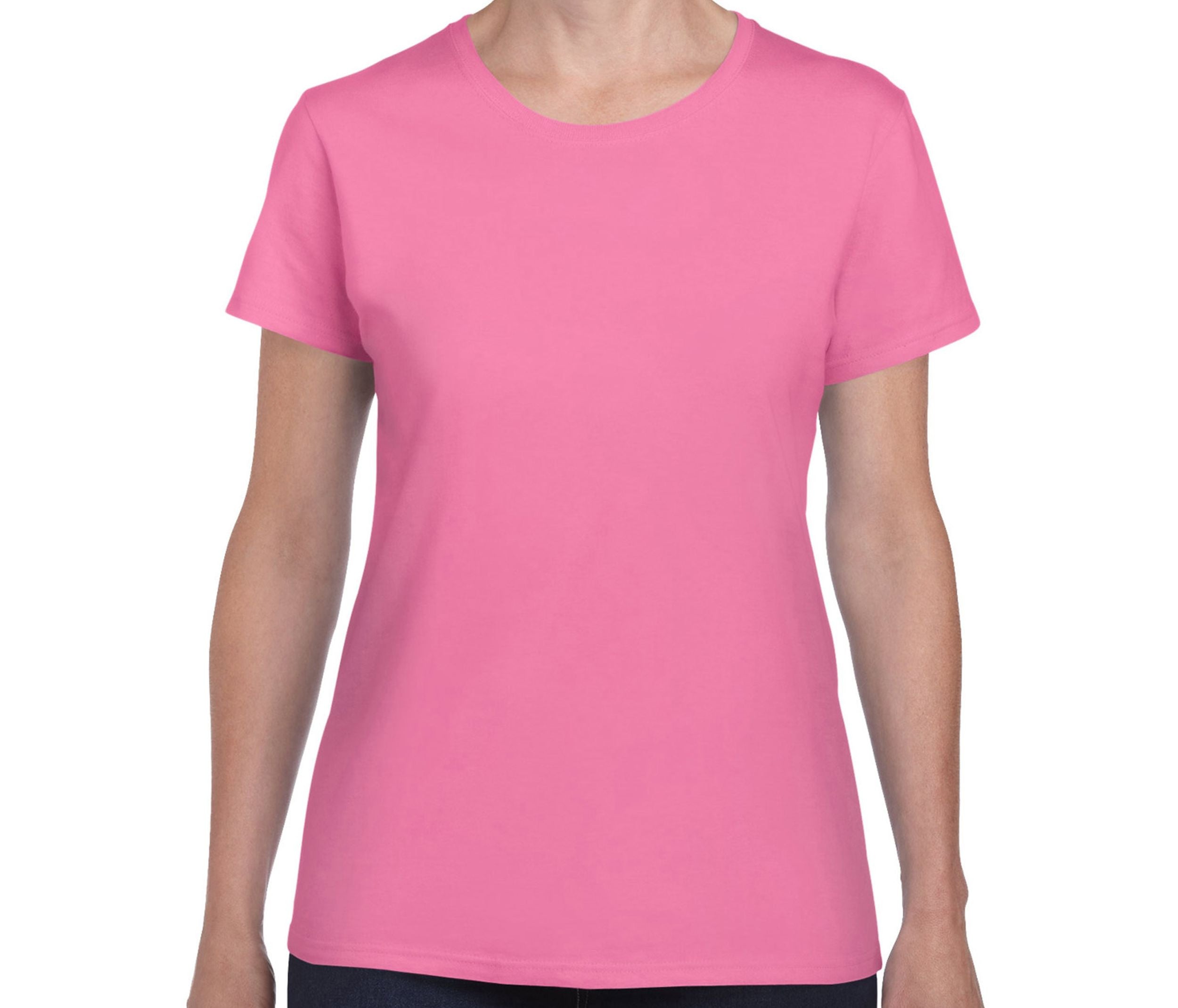 Camista 180 Con Cuello Redondo Mujer - Gildan