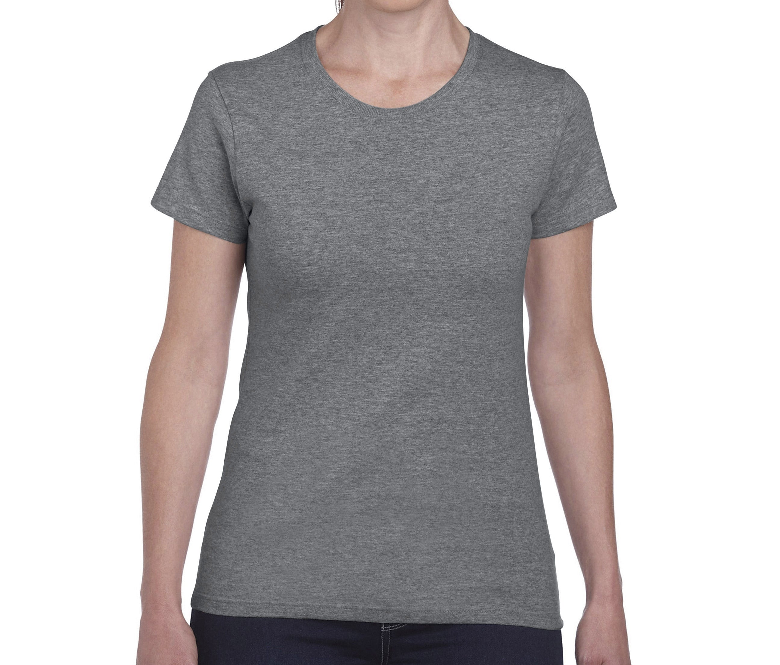 Camista 180 Con Cuello Redondo Mujer - Gildan