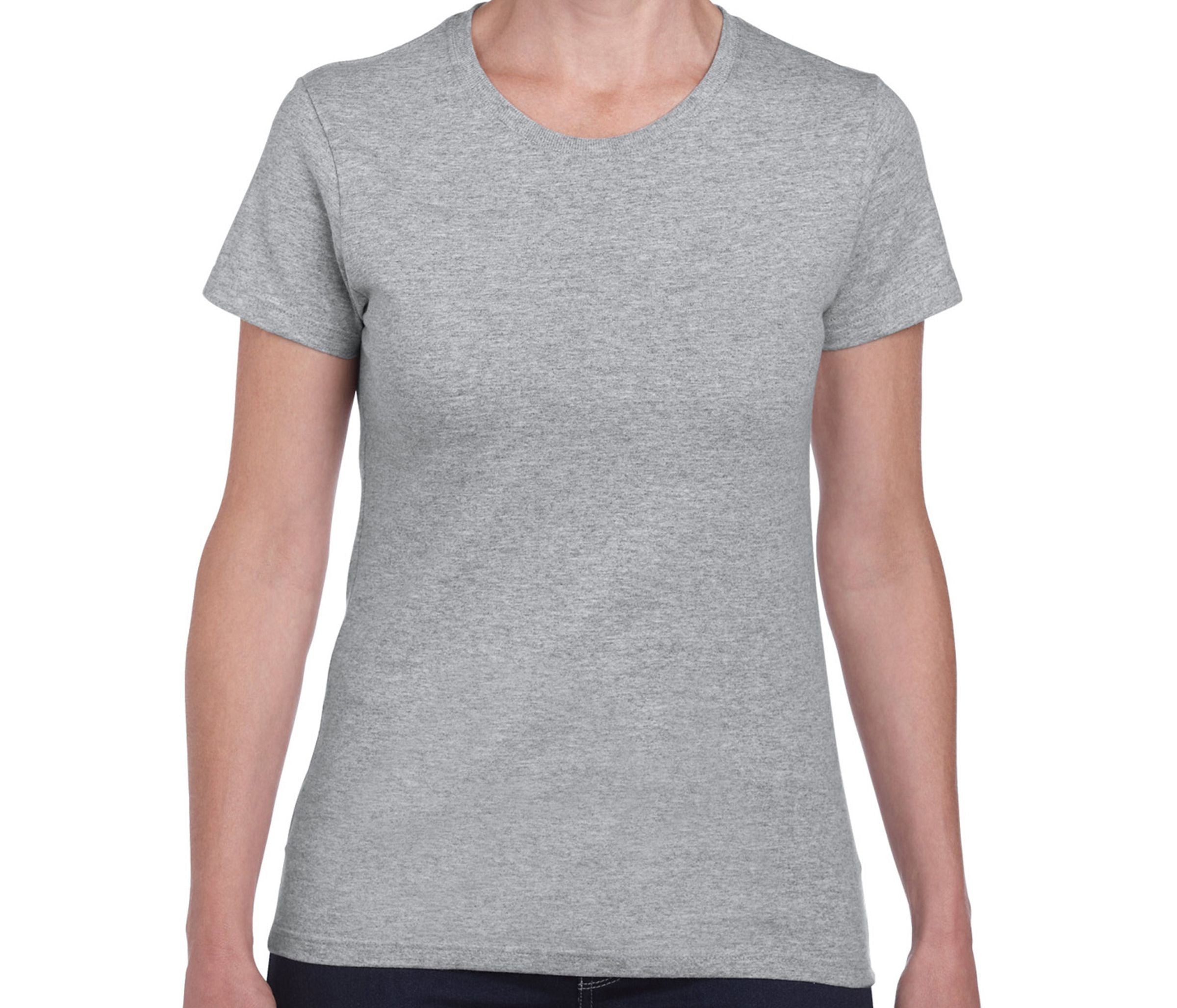 Camista 180 Con Cuello Redondo Mujer - Gildan