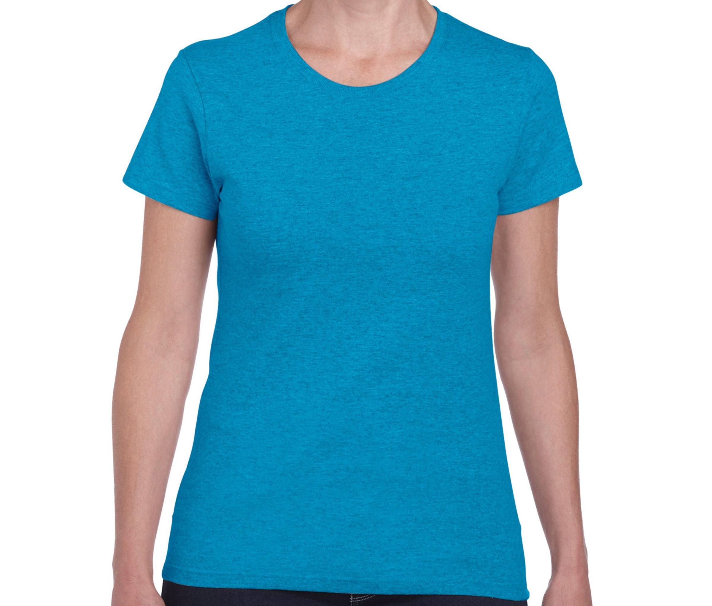 Camista 180 Con Cuello Redondo Mujer - Gildan