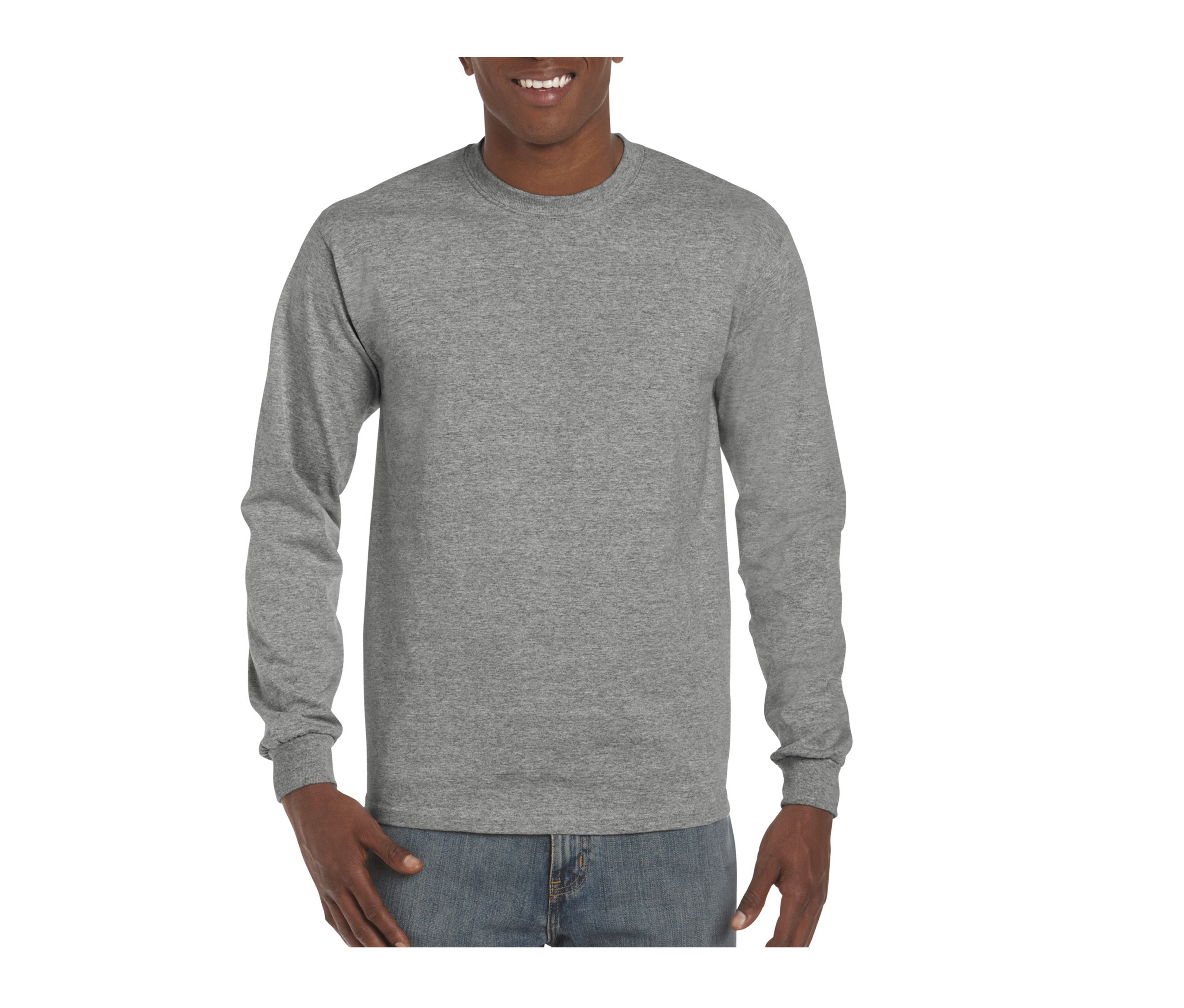 Camiseta Con Mangas Largas Hombre - Gildan GN401