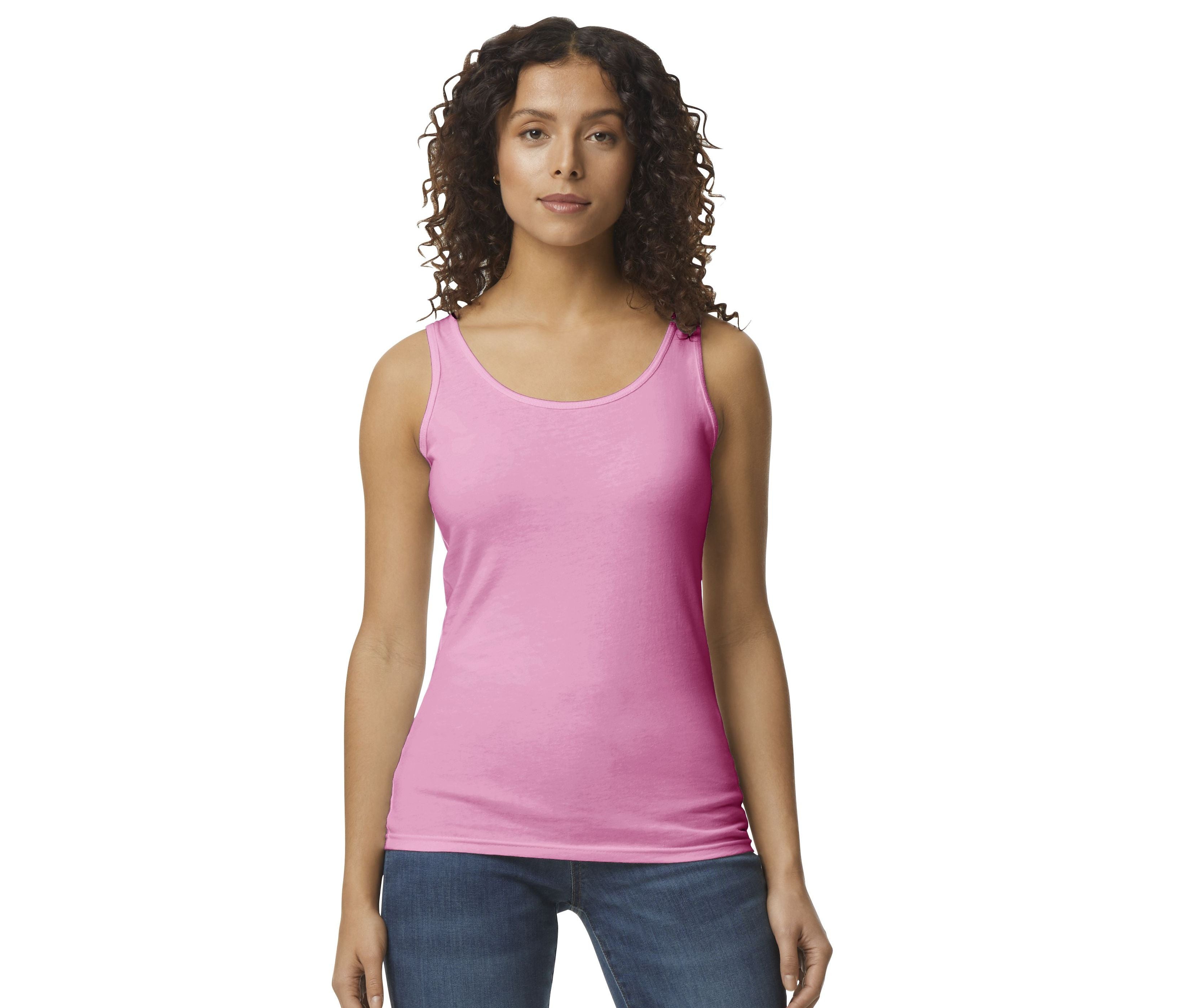 Camiseta Sin Manga Mujer - Gildan GN642