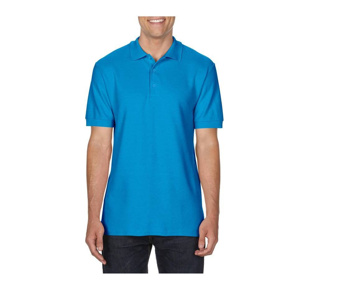 Premium Baumwolle Doppel Piqué Polo