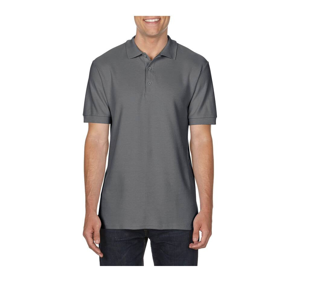 Premium Baumwolle Doppel Piqué Polo