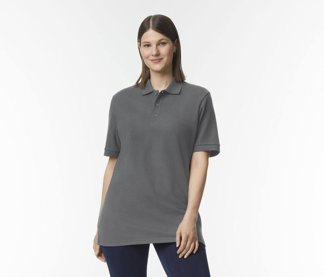 Premium Baumwolle Doppel Piqué Polo