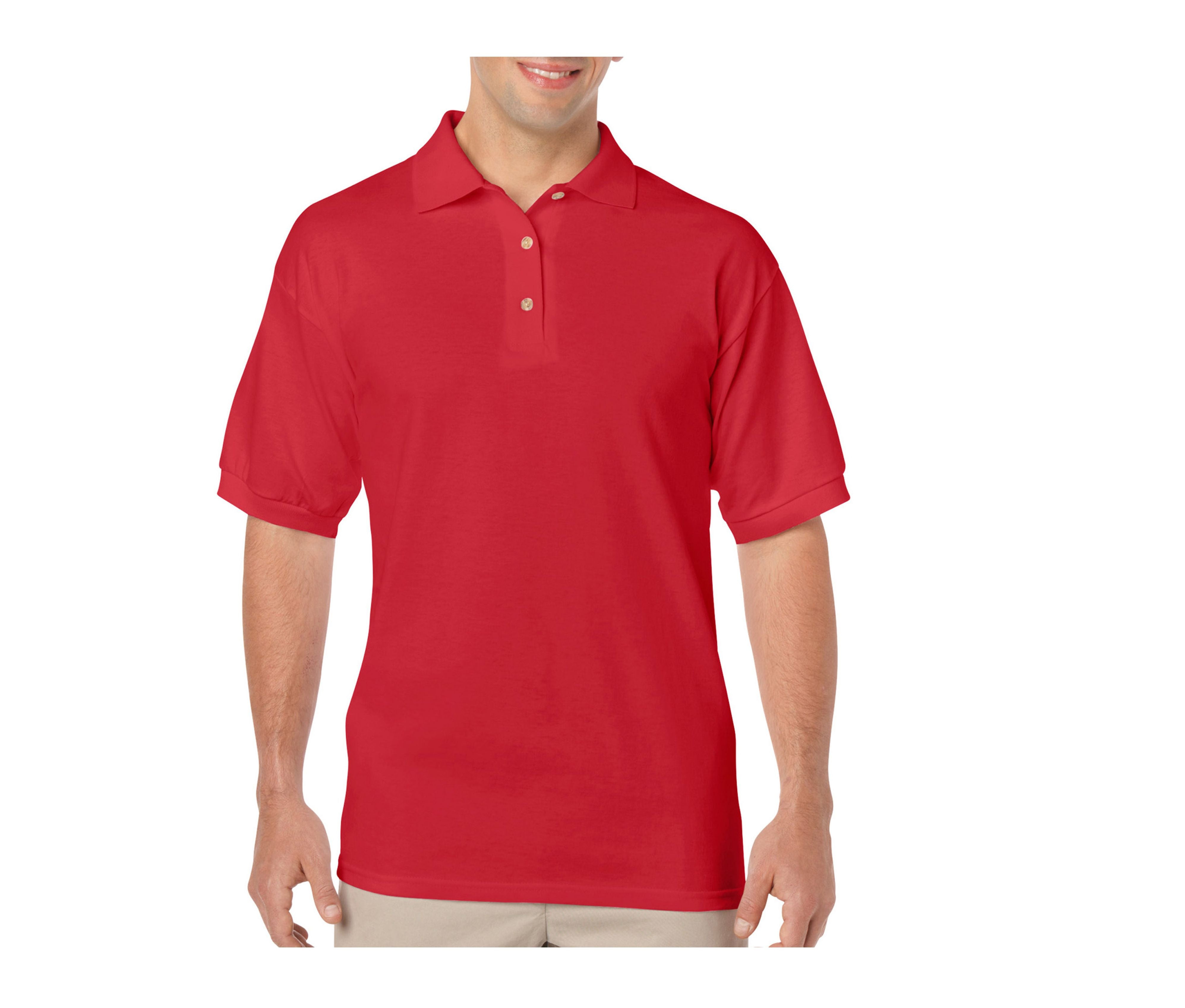 Polo Jersey De Polialgodón - Gildan