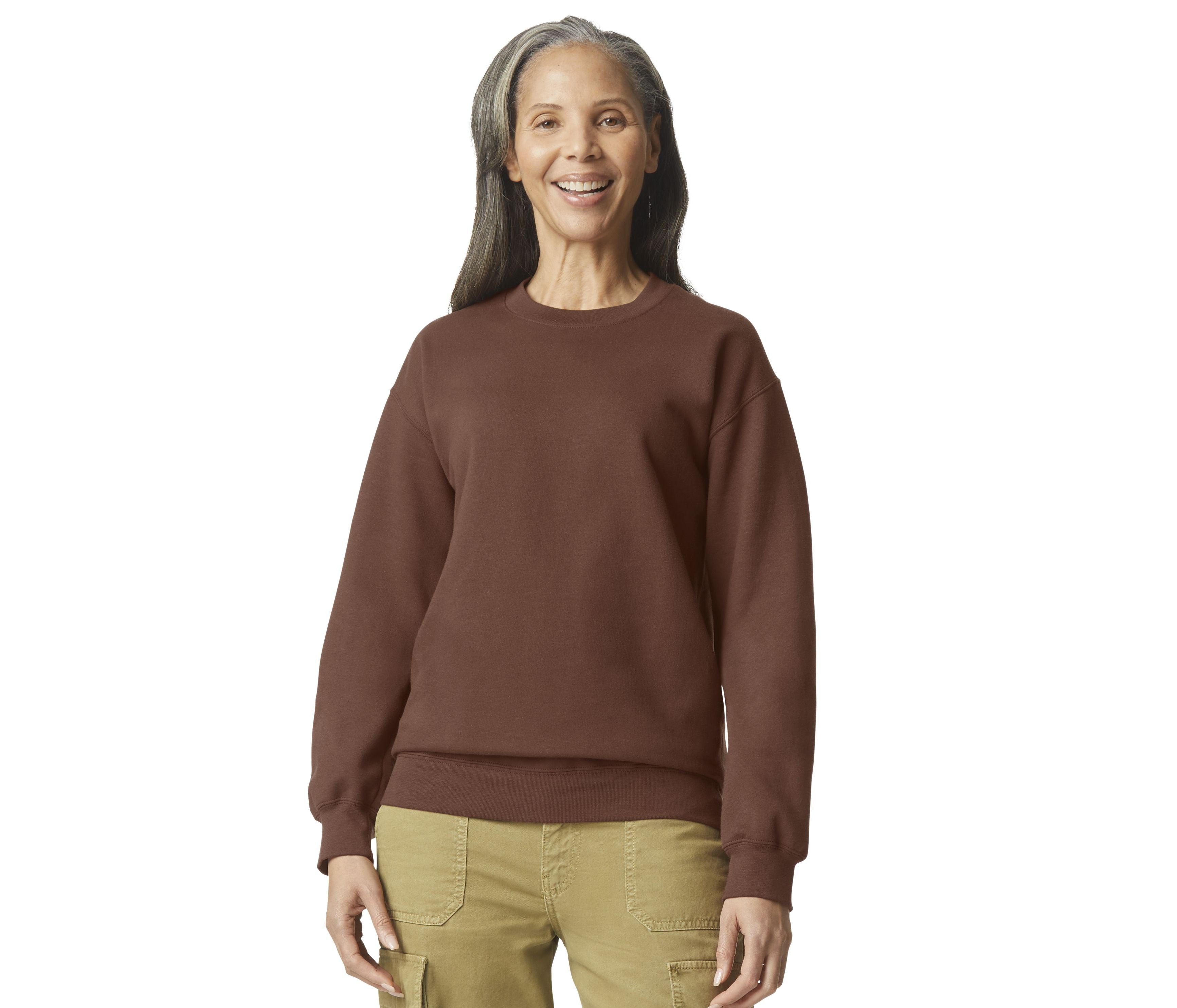 Sudadera Con Cuello Redondo Unisex - Gildan GNSF00