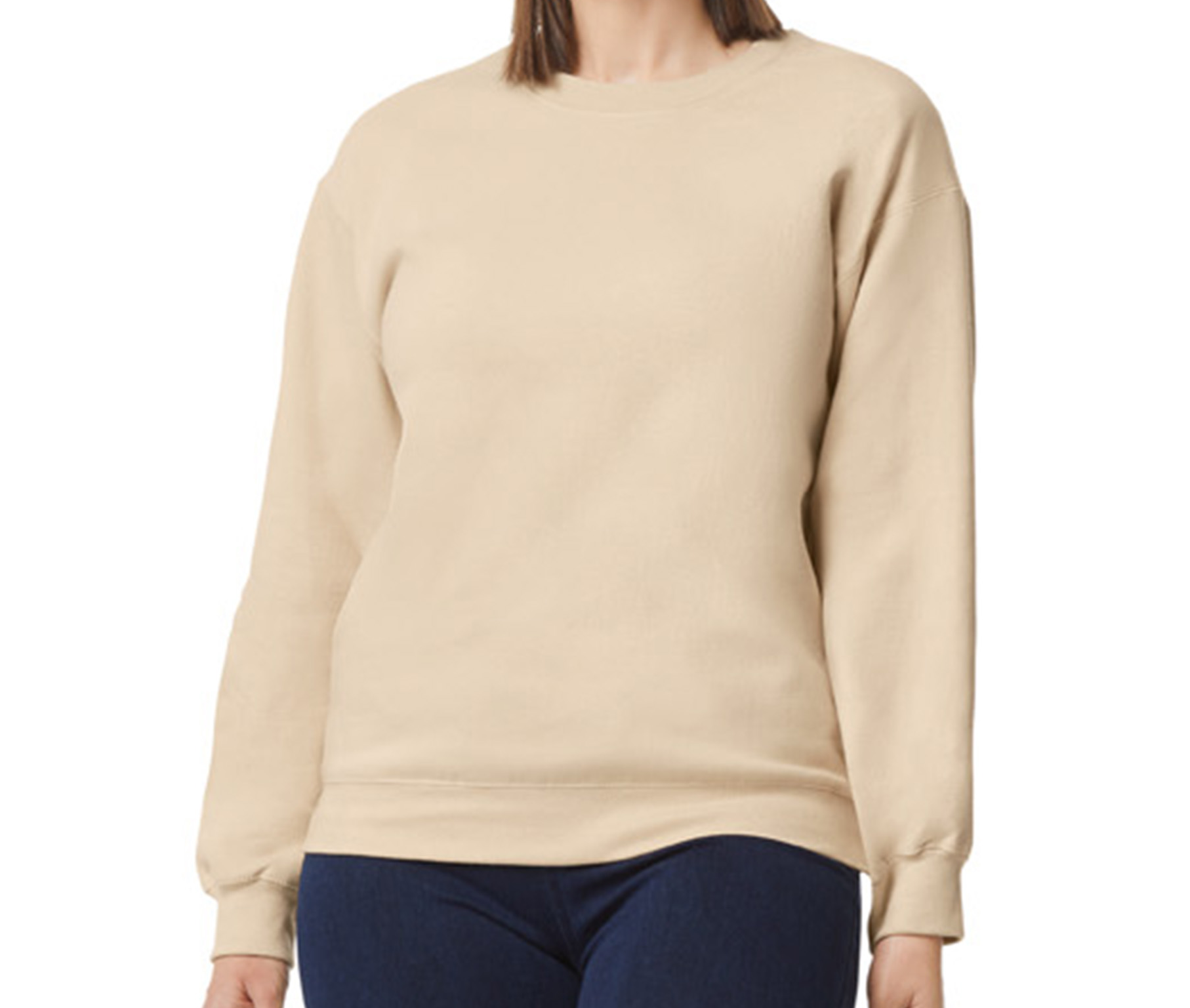 Sudadera Con Cuello Redondo Unisex - Gildan GNSF00
