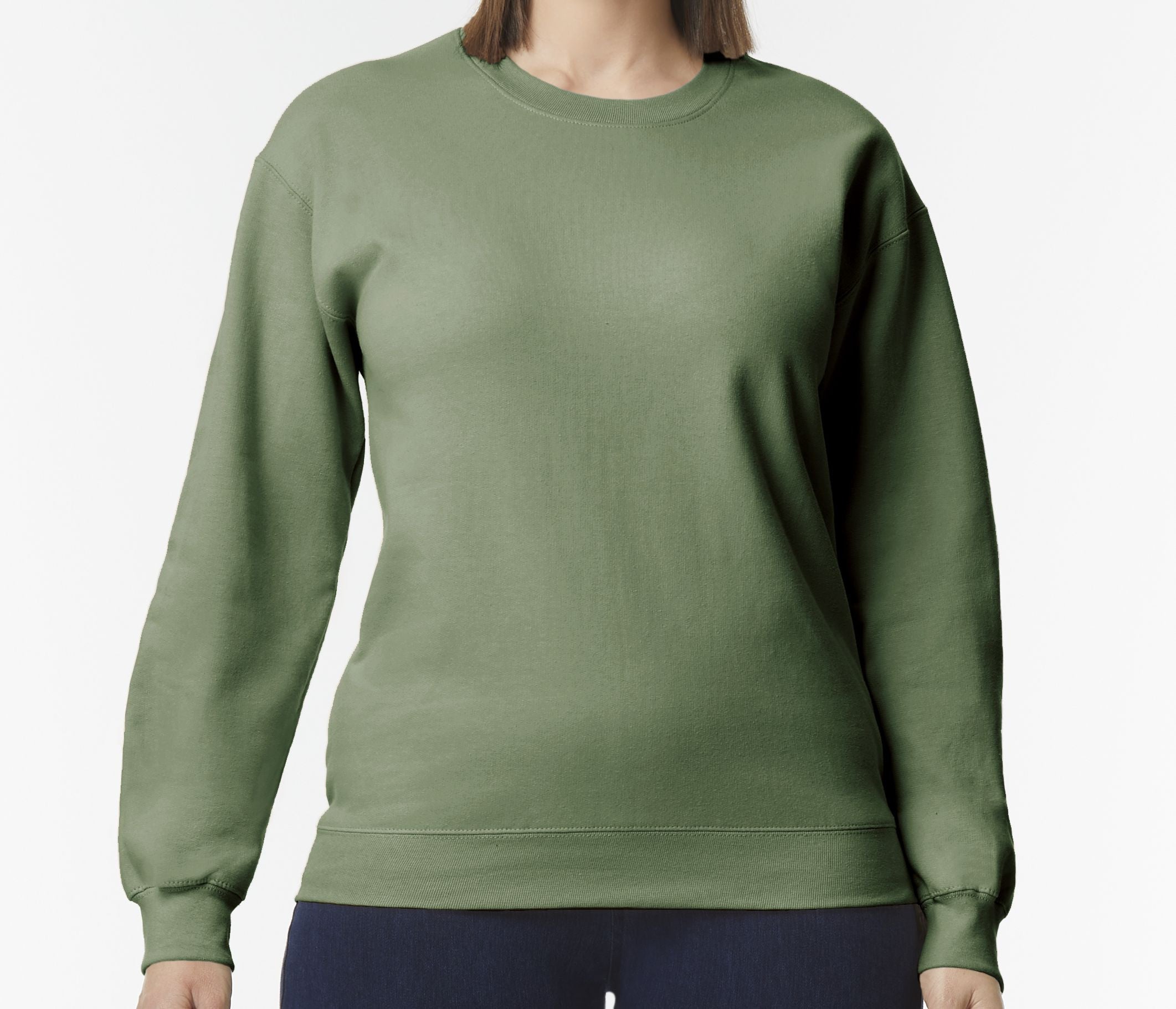 Sudadera Con Cuello Redondo Unisex - Gildan GNSF00