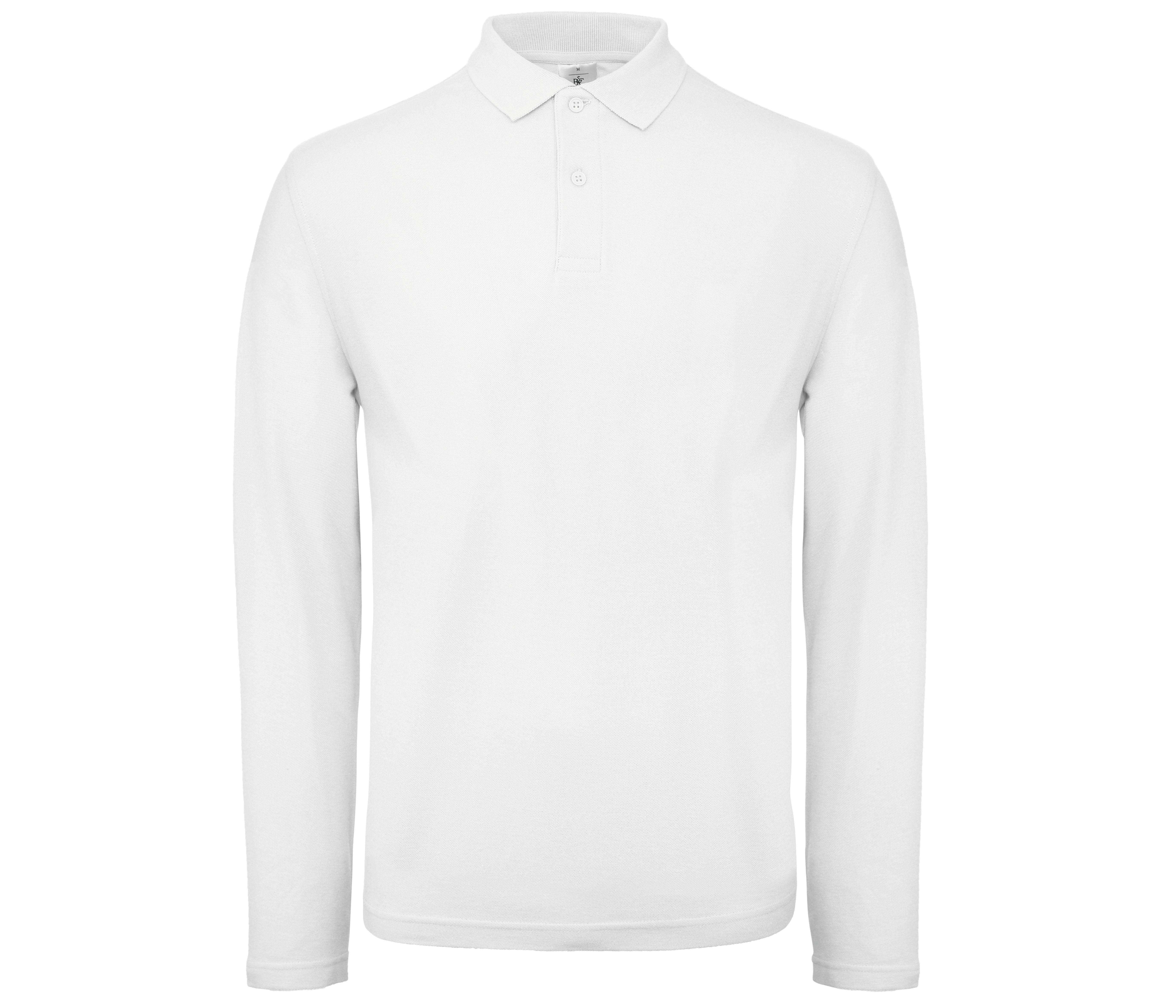 Polo con Mangas Largas para Hombre - B&C ID1LS