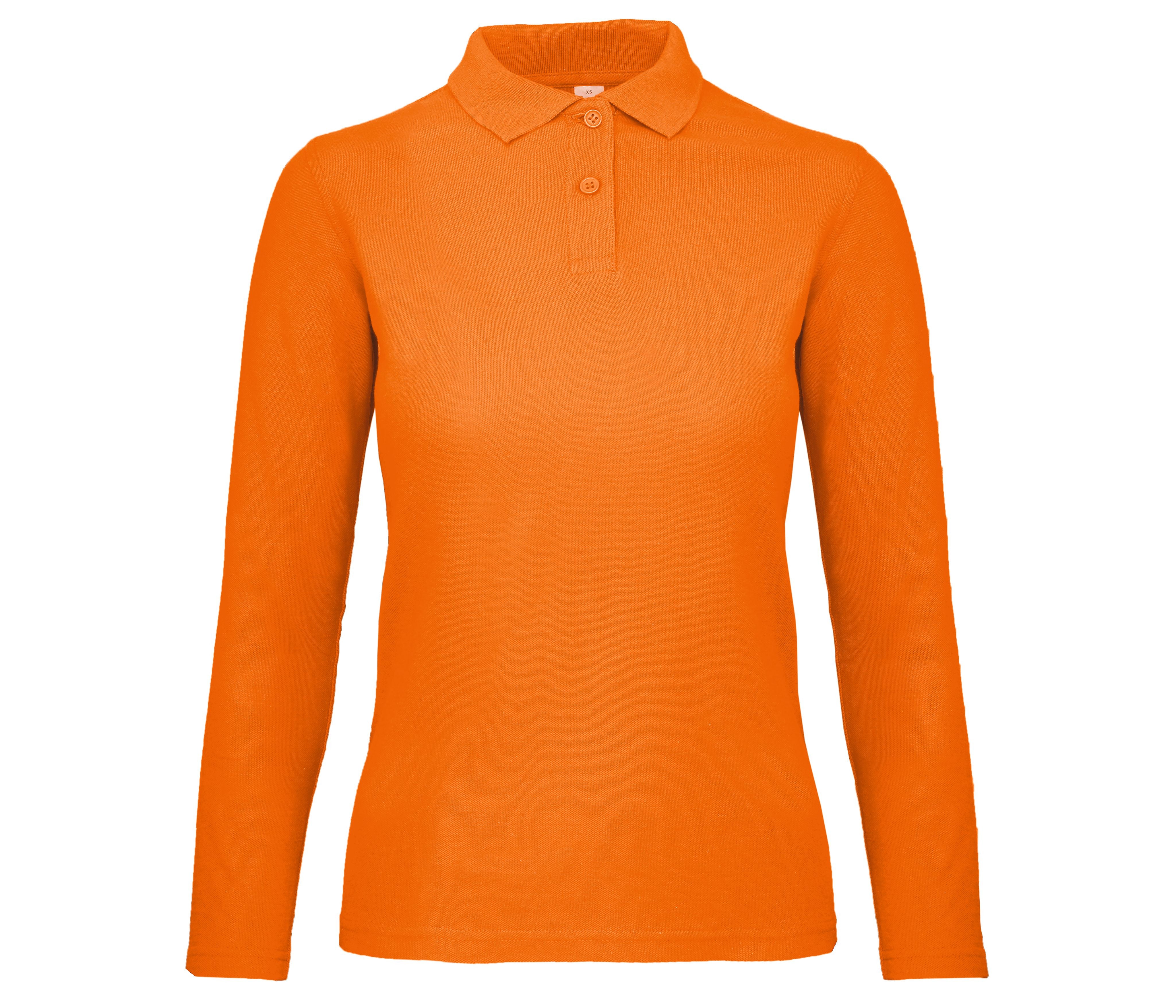 Polo con Mangas Largas para Mujer - B&C ID1LW