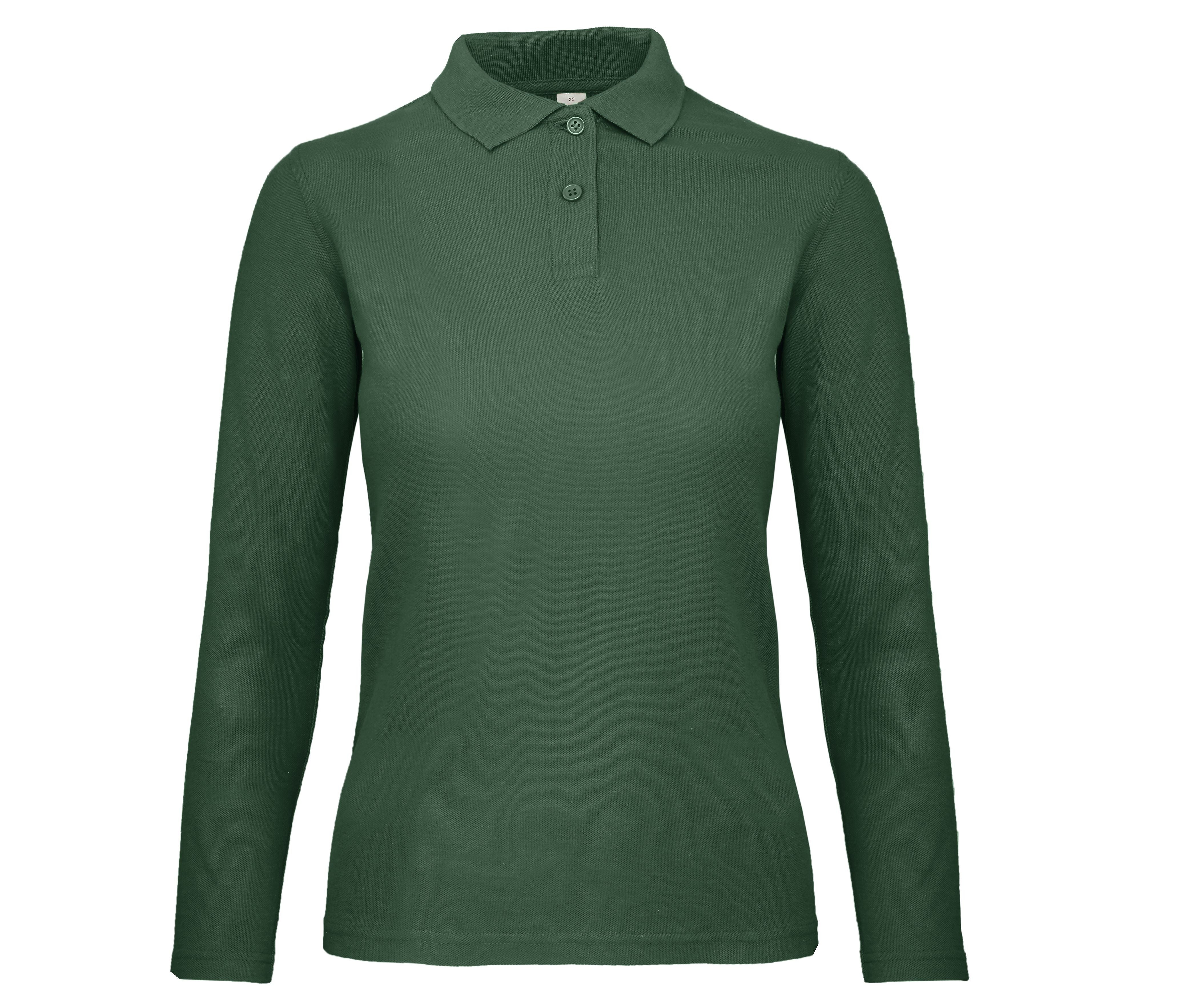 Polo con Mangas Largas para Mujer - B&C ID1LW