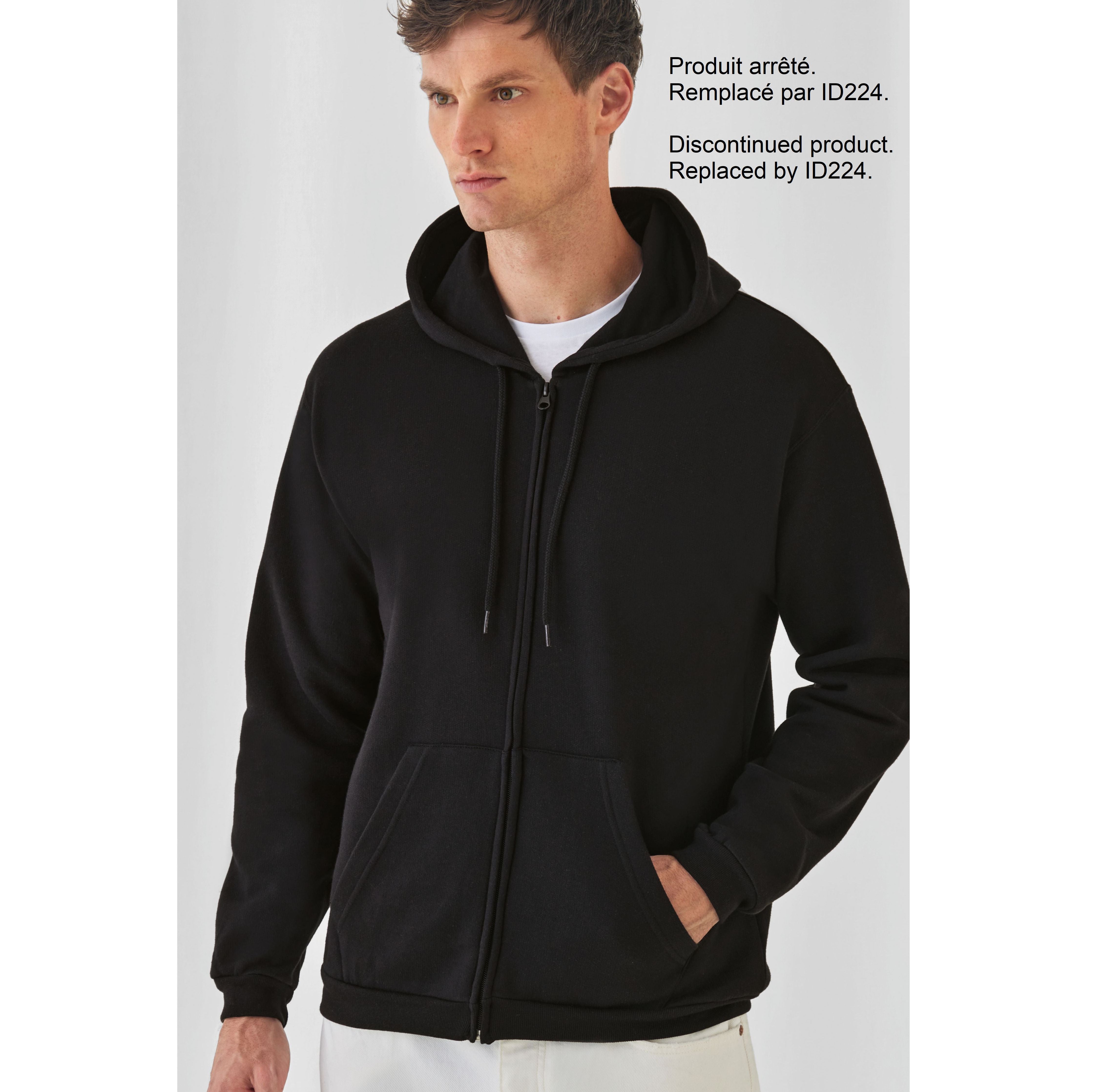 Sudadera ID.205 con Gran Cremallera - B&C ID205