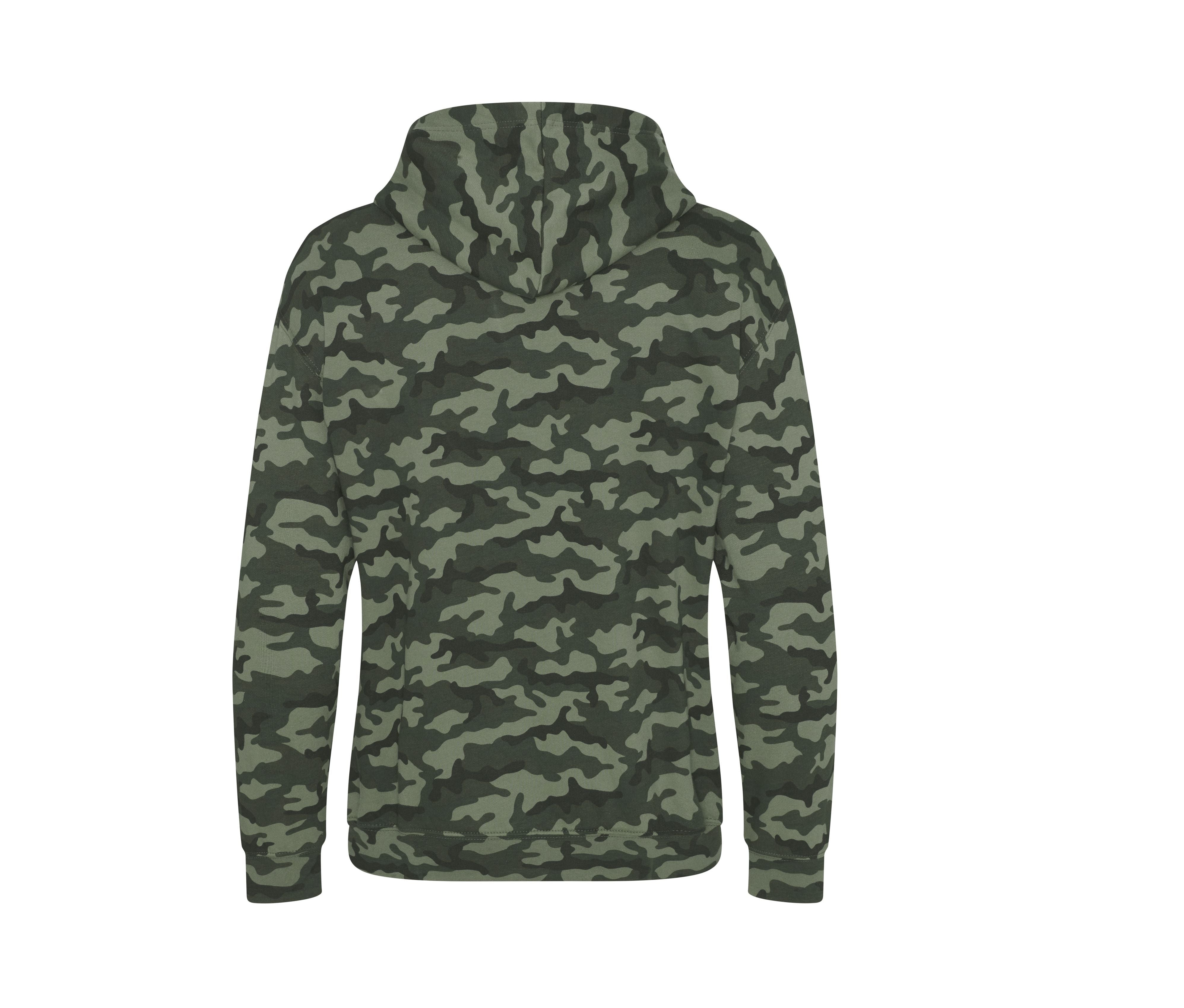 Sudadera con Capucha de Camuflaje - Just Hoods JH014 - imagen 2